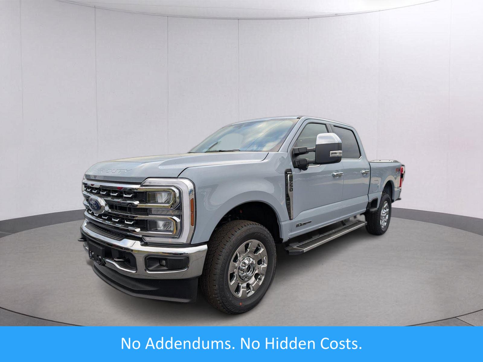 Glacier Gray Metallic Tri-Coat 2026 Ford F-250 Super Duty Pickup Truck Four-Wheel Drive Automatic