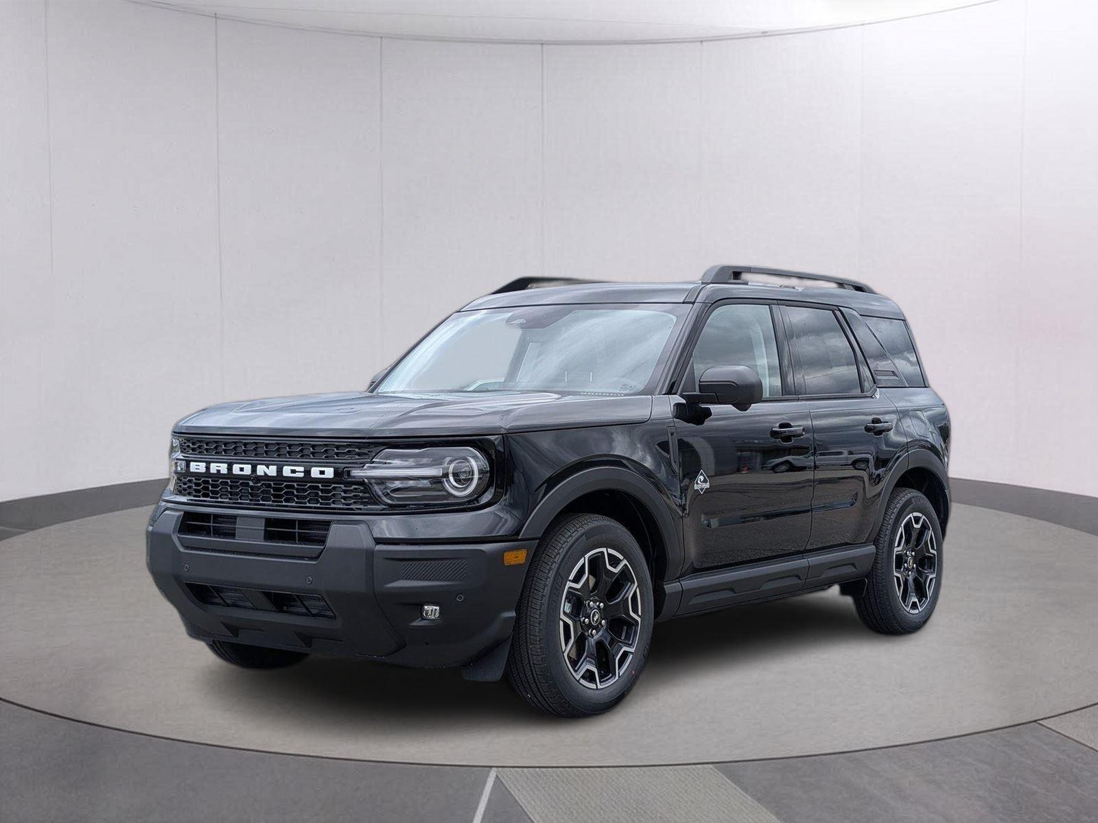 Shadow Black 2025 Ford Bronco Sport SUV / Crossover All-Wheel Drive 8-Speed Automatic