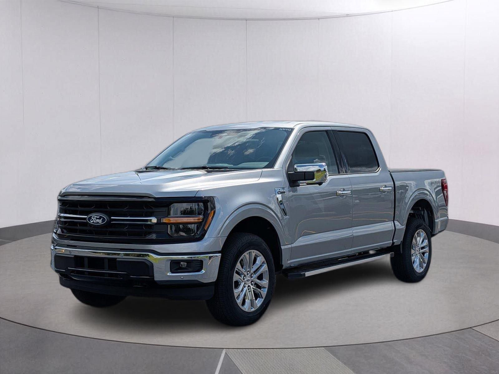 Iconic Silver 2026 Ford F-150 Pickup Truck Four-Wheel Drive Automatic