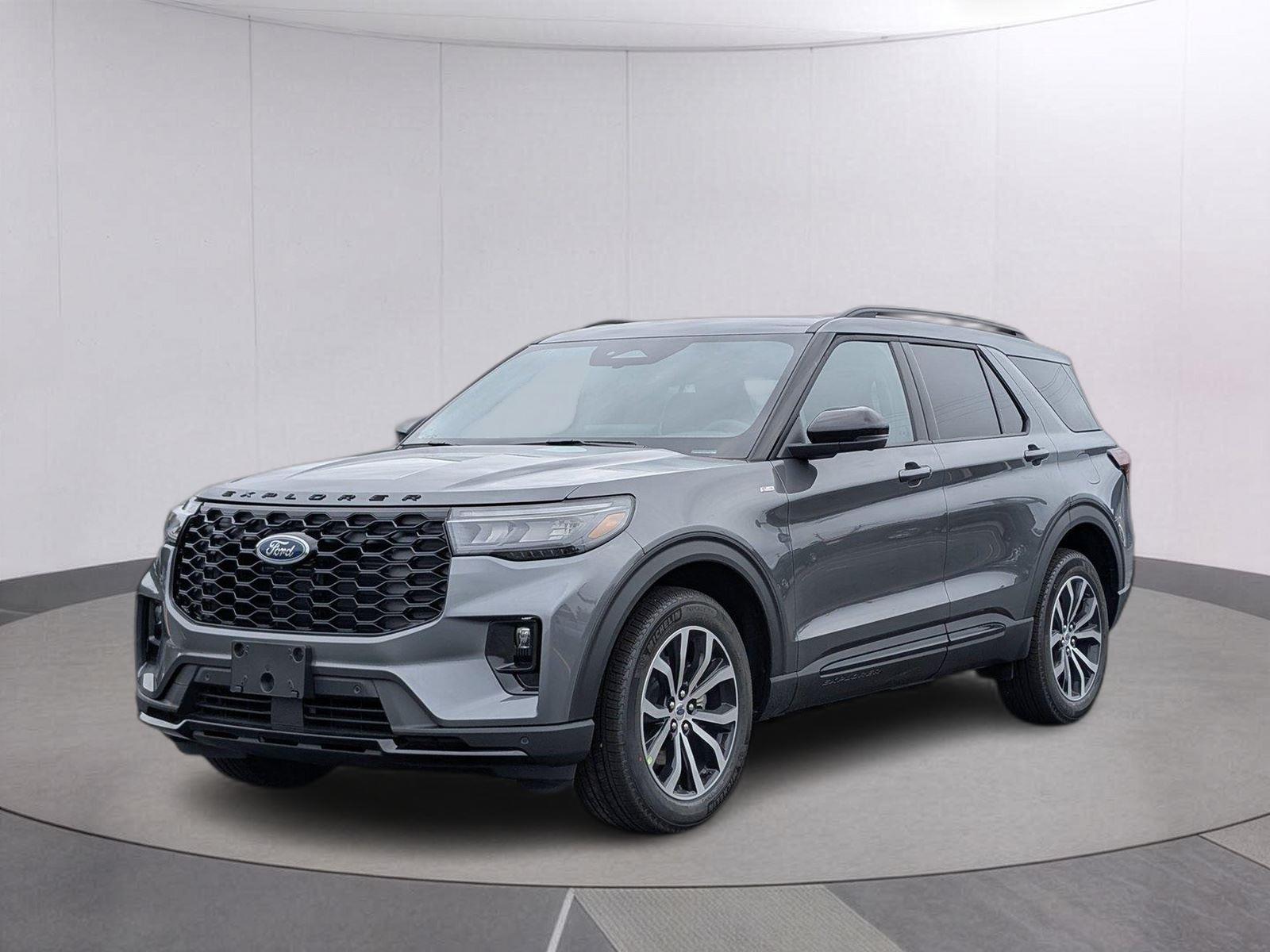 Carbonized Gray Metallic 2026 Ford Explorer SUV / Crossover All-Wheel Drive Automatic
