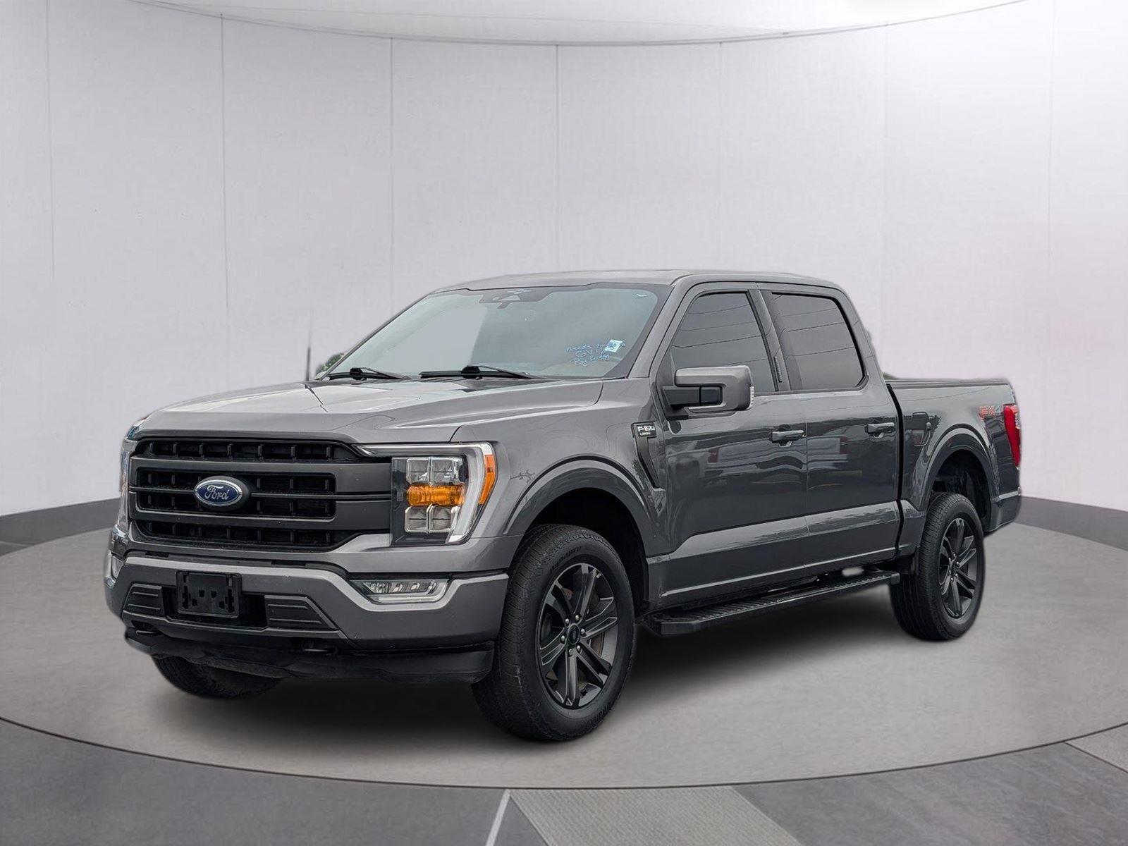 Carbonized Gray 2023 Ford F-150 Pickup Truck Four-Wheel Drive Automatic
