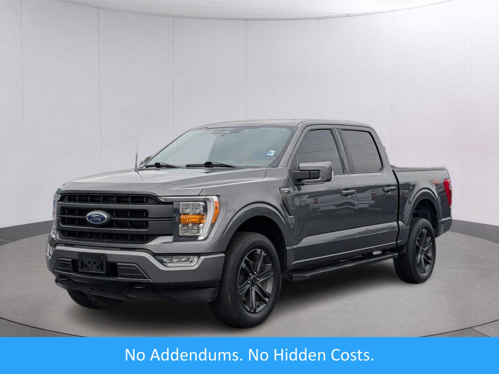Carbonized Gray 2023 Ford F-150 Pickup Truck Four-Wheel Drive Automatic