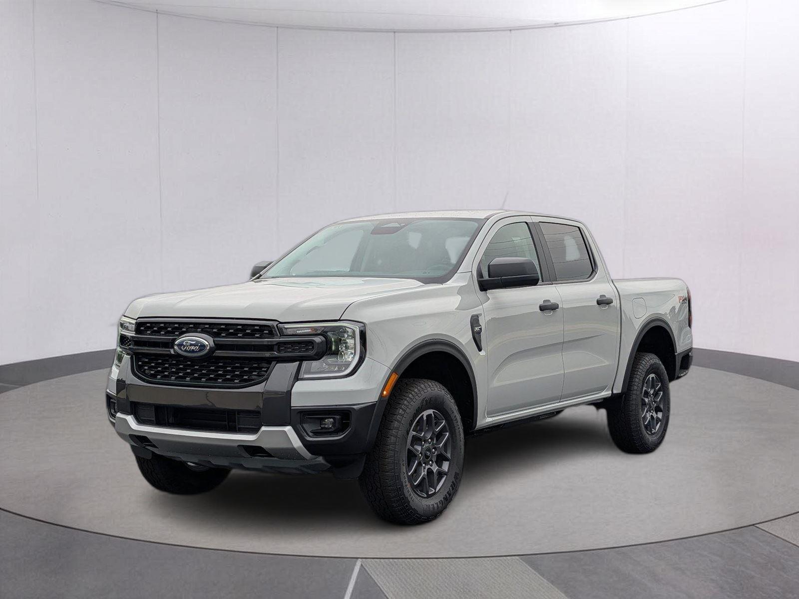 Avalanche Gray 2026 Ford Ranger Pickup Truck Four-Wheel Drive Automatic