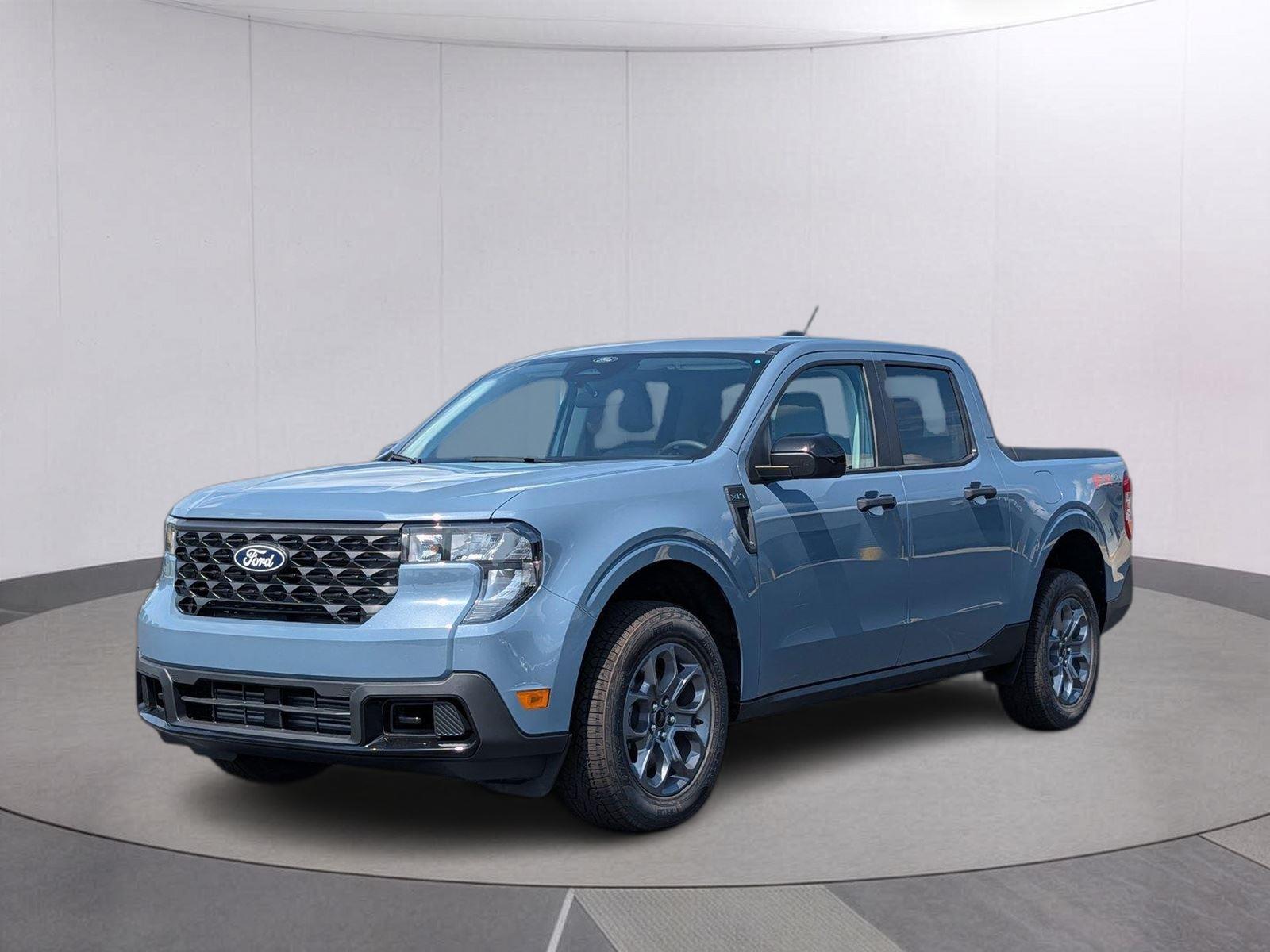 Blue (Azure Gray Metallic Tri-Coat) 2026 Ford Maverick Pickup Truck All-Wheel Drive 8-Speed Automatic