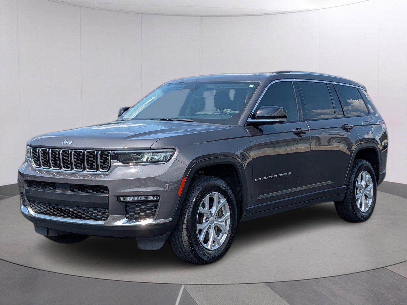 Baltic Gray Metallic Clearcoat 2023 Jeep Grand Cherokee L SUV / Crossover Four-Wheel Drive 8-Speed Automatic
