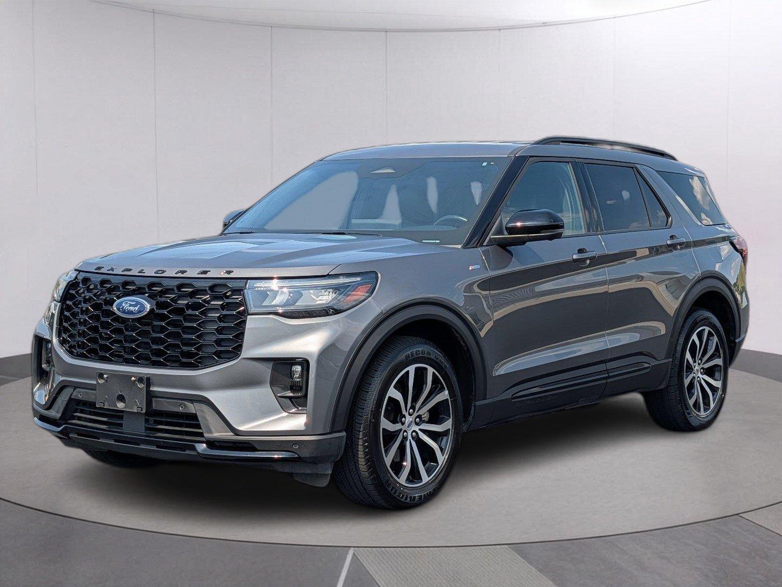 Carbonized Gray 2025 Ford Explorer SUV / Crossover All-Wheel Drive Automatic