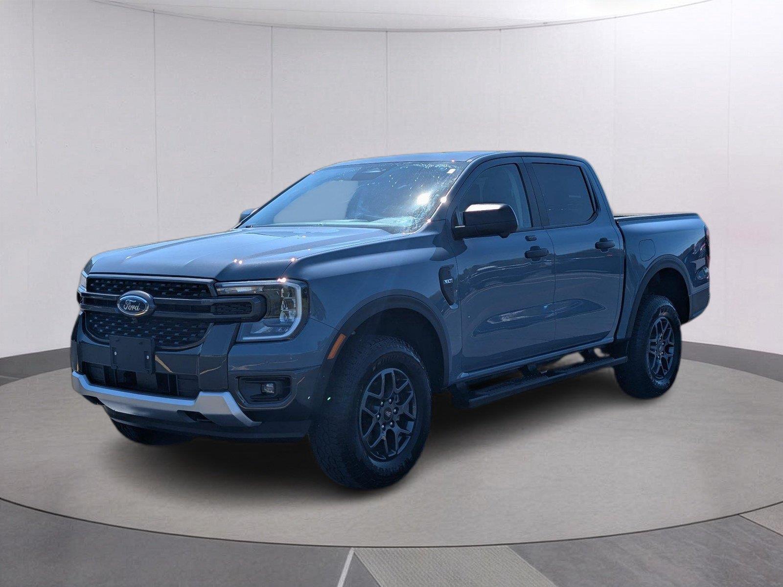 Blue (Azure Gray Metallic Tri-Coat) 2025 Ford Ranger Pickup Truck Four-Wheel Drive Automatic