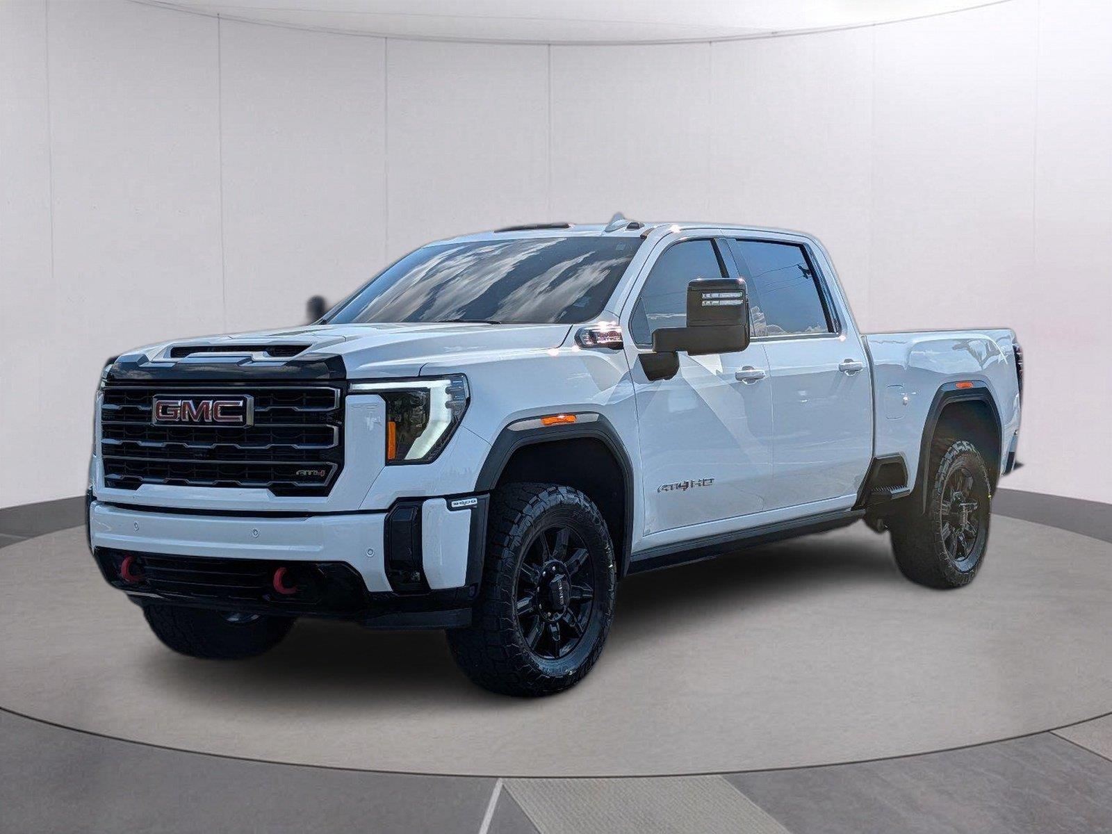 Summit White 2025 GMC Sierra 3500HD Pickup Truck Four-Wheel Drive Automatic