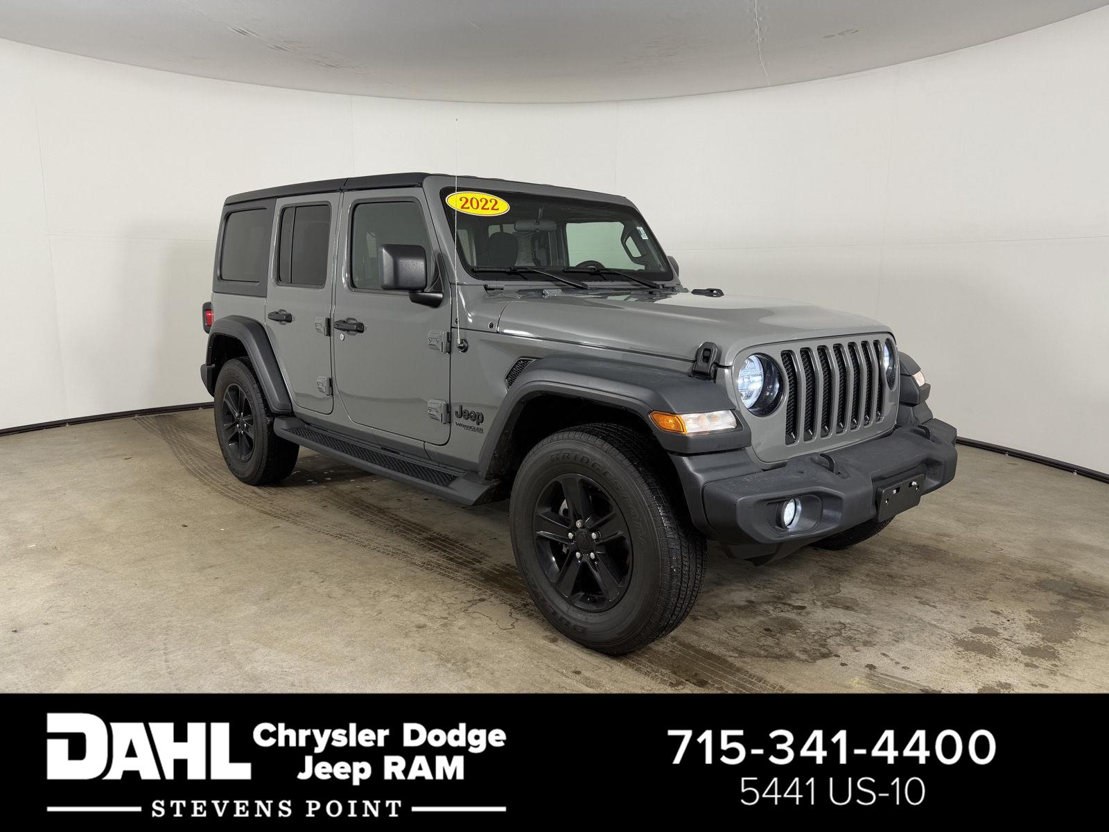 2022 Jeep Wrangler Unlimited Sport Altitude 4WD