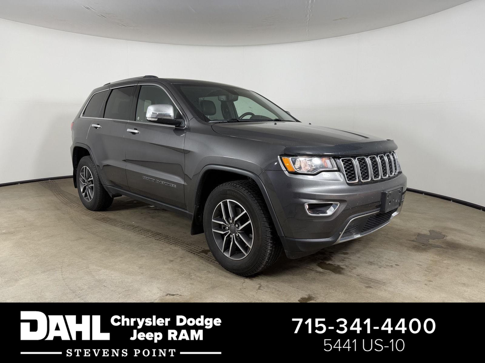 Gray (Granite Crystal Metallic Clearcoat) 2019 Jeep Grand Cherokee Limited 4WD SUV / Crossover Four-Wheel Drive 8-Speed Automatic