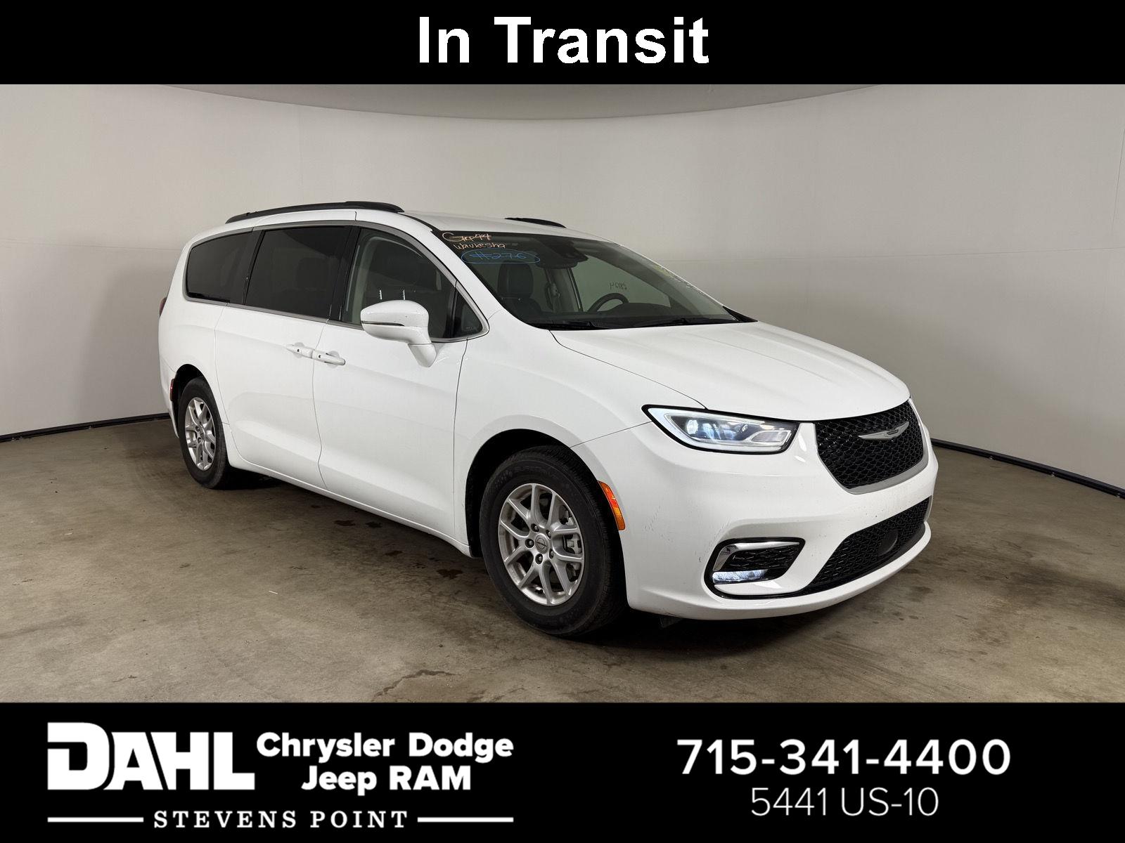Bright White Clearcoat 2022 Chrysler Pacifica Touring L FWD Minivan Front-Wheel Drive 9-Speed Automatic