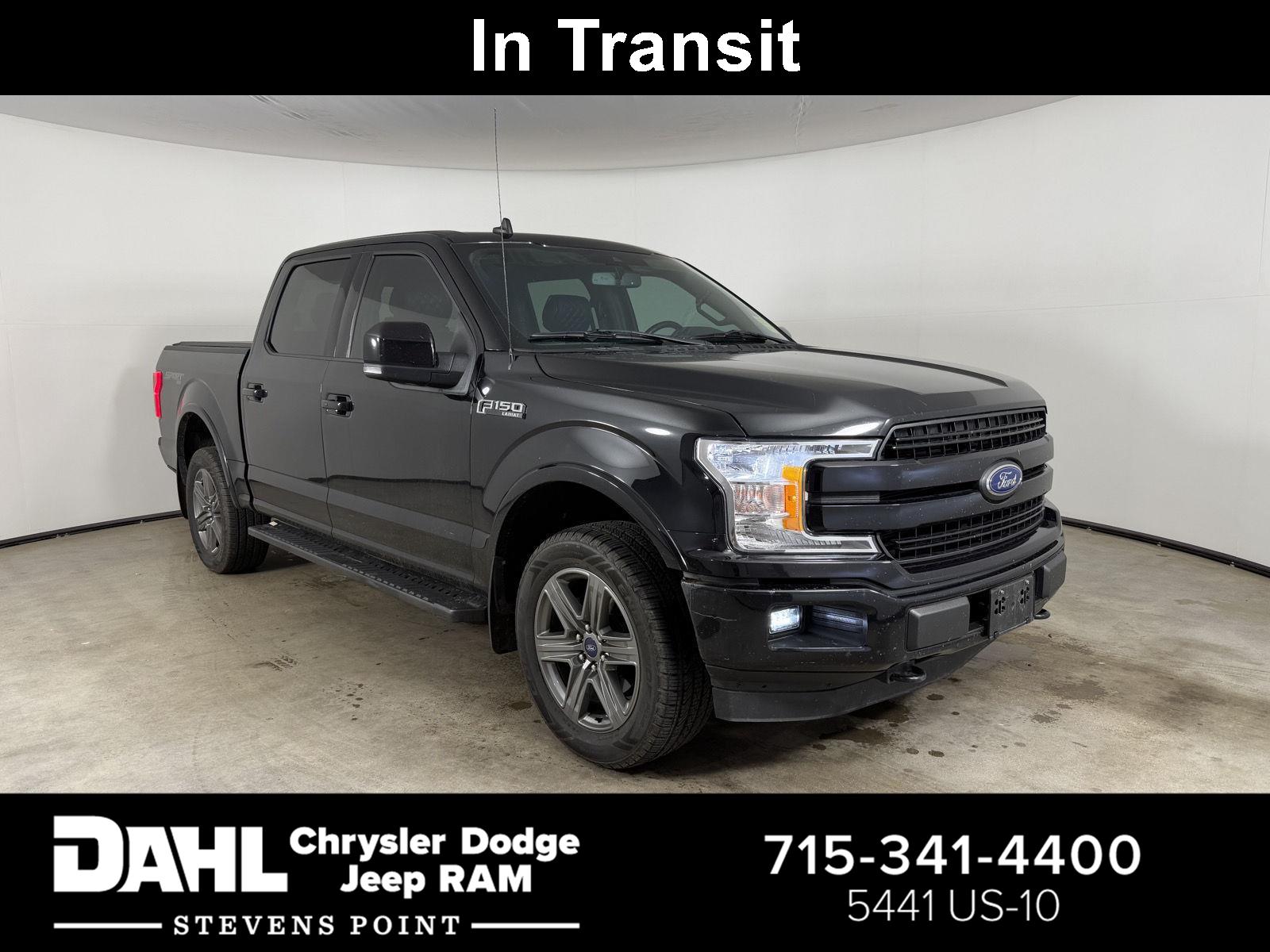 Agate Black Metallic 2020 Ford F-150 Pickup Truck Four-Wheel Drive Automatic