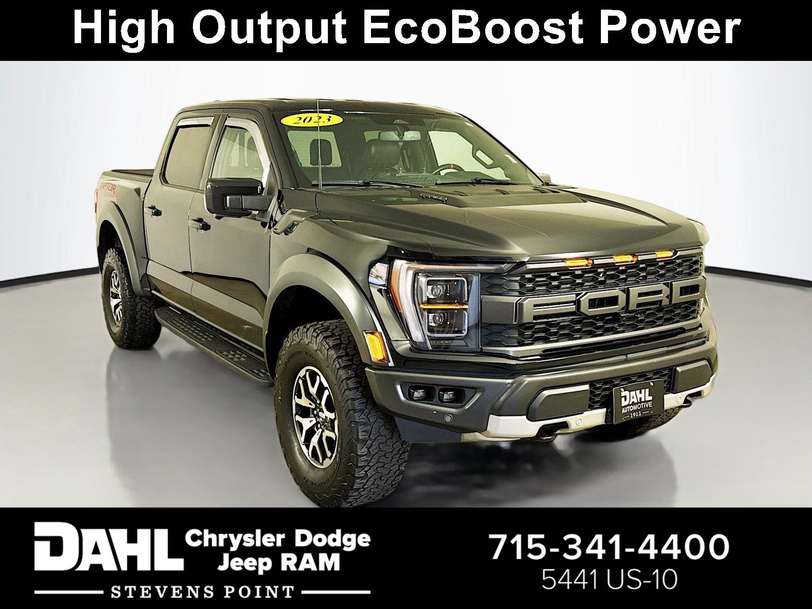 Agate Black Metallic 2023 Ford F-150 Pickup Truck Four-Wheel Drive Automatic