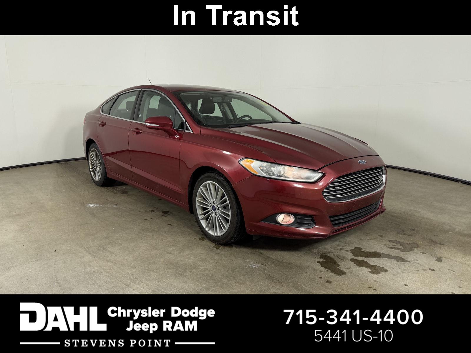 Ruby Red Metallic Tinted Clearcoat 2016 Ford Fusion Sedan All-Wheel Drive 6-Speed Automatic