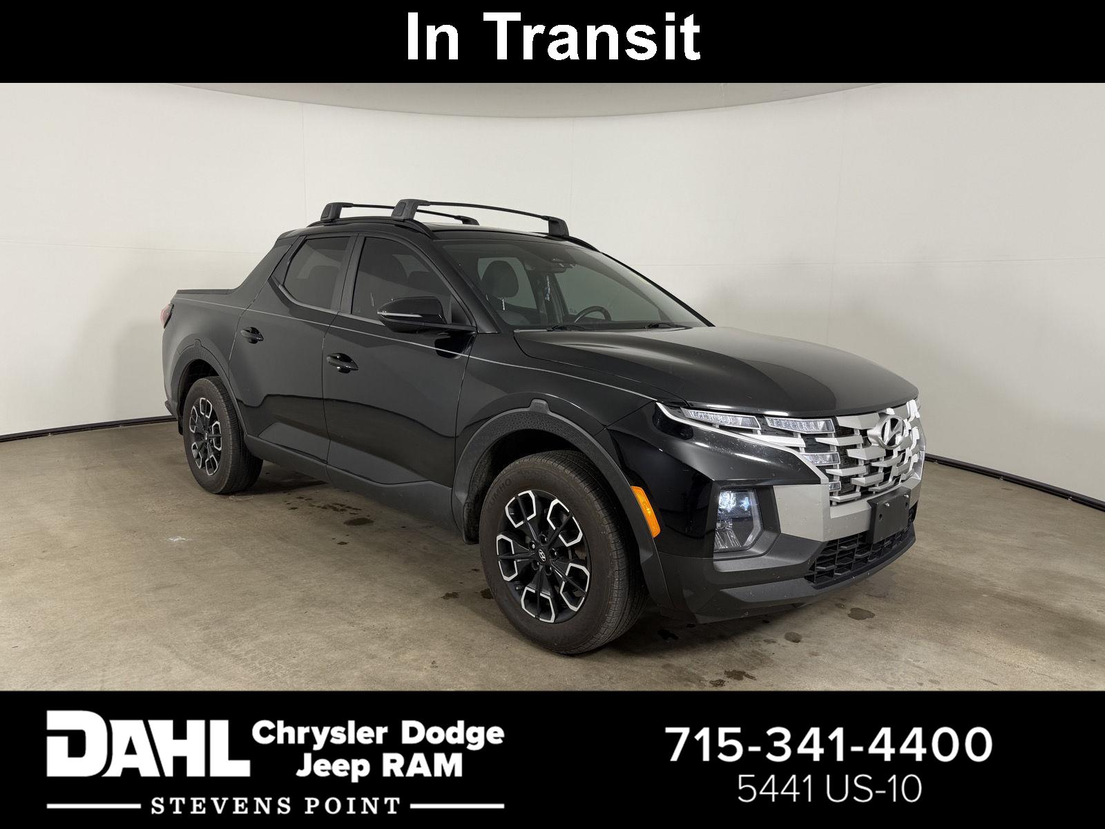Phantom Black 2022 Hyundai Santa Cruz Pickup Truck All-Wheel Drive Automatic