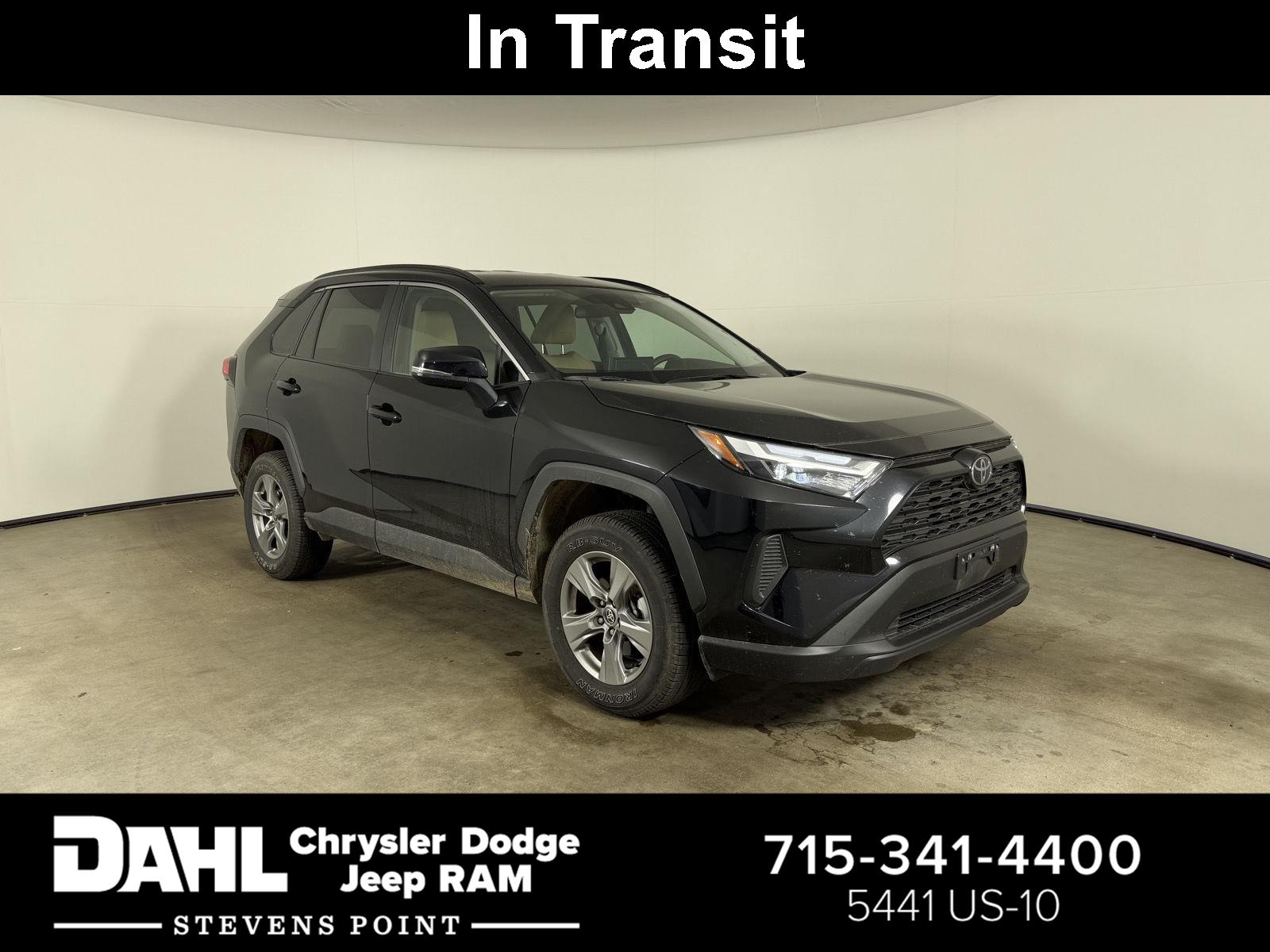 Midnight Black Metallic 2025 Toyota RAV4 SUV / Crossover Front-Wheel Drive Automatic