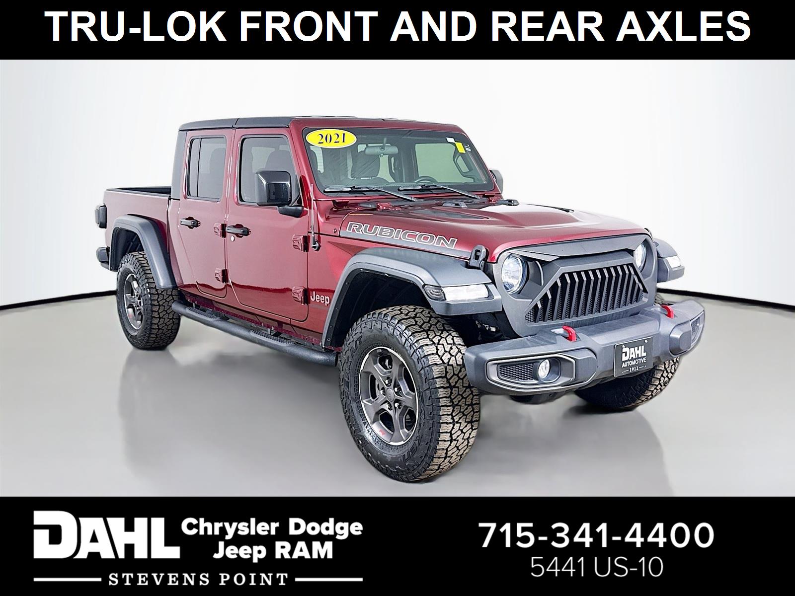 2021 Jeep Gladiator Rubicon Crew Cab 4WD