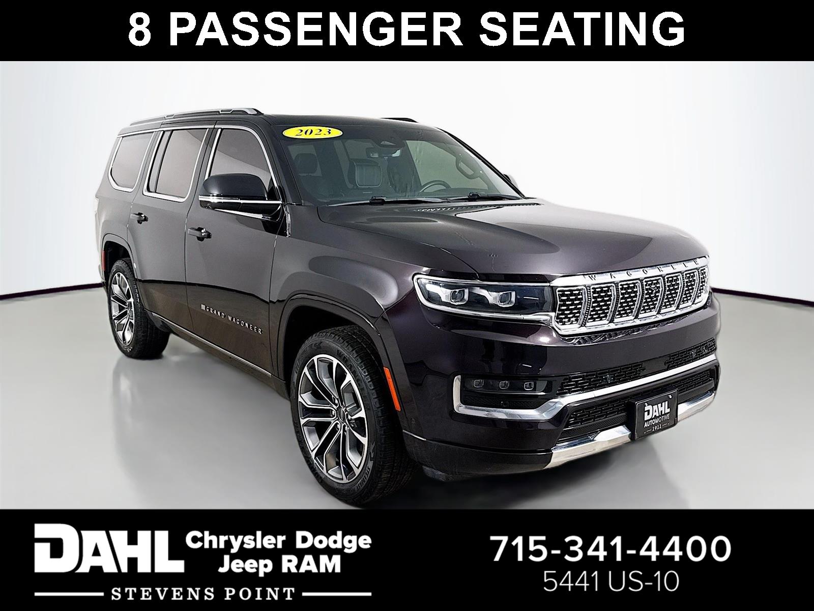 Ember Pearlcoat 2023 Jeep Grand Wagoneer Series III 4WD SUV / Crossover Four-Wheel Drive 8-Speed Automatic