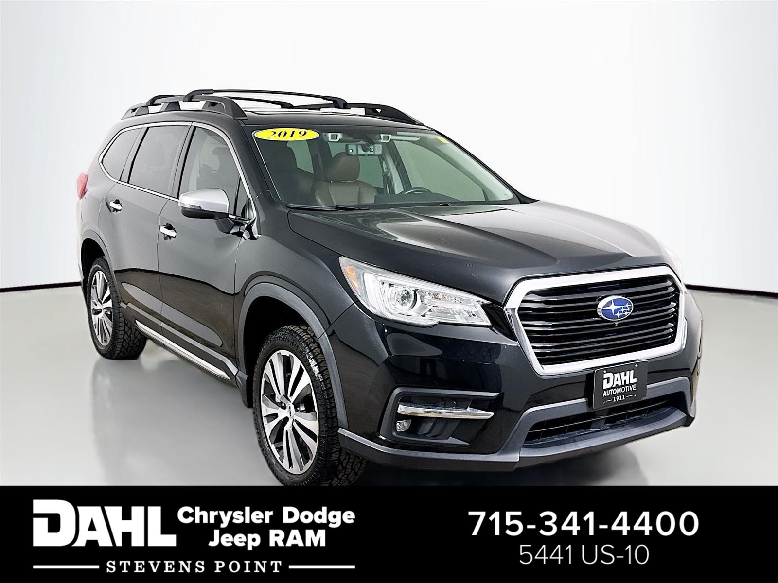 Crystal Black Silica 2019 Subaru Ascent Touring 7-Passenger AWD SUV / Crossover All-Wheel Drive Continuously Variable Transmission