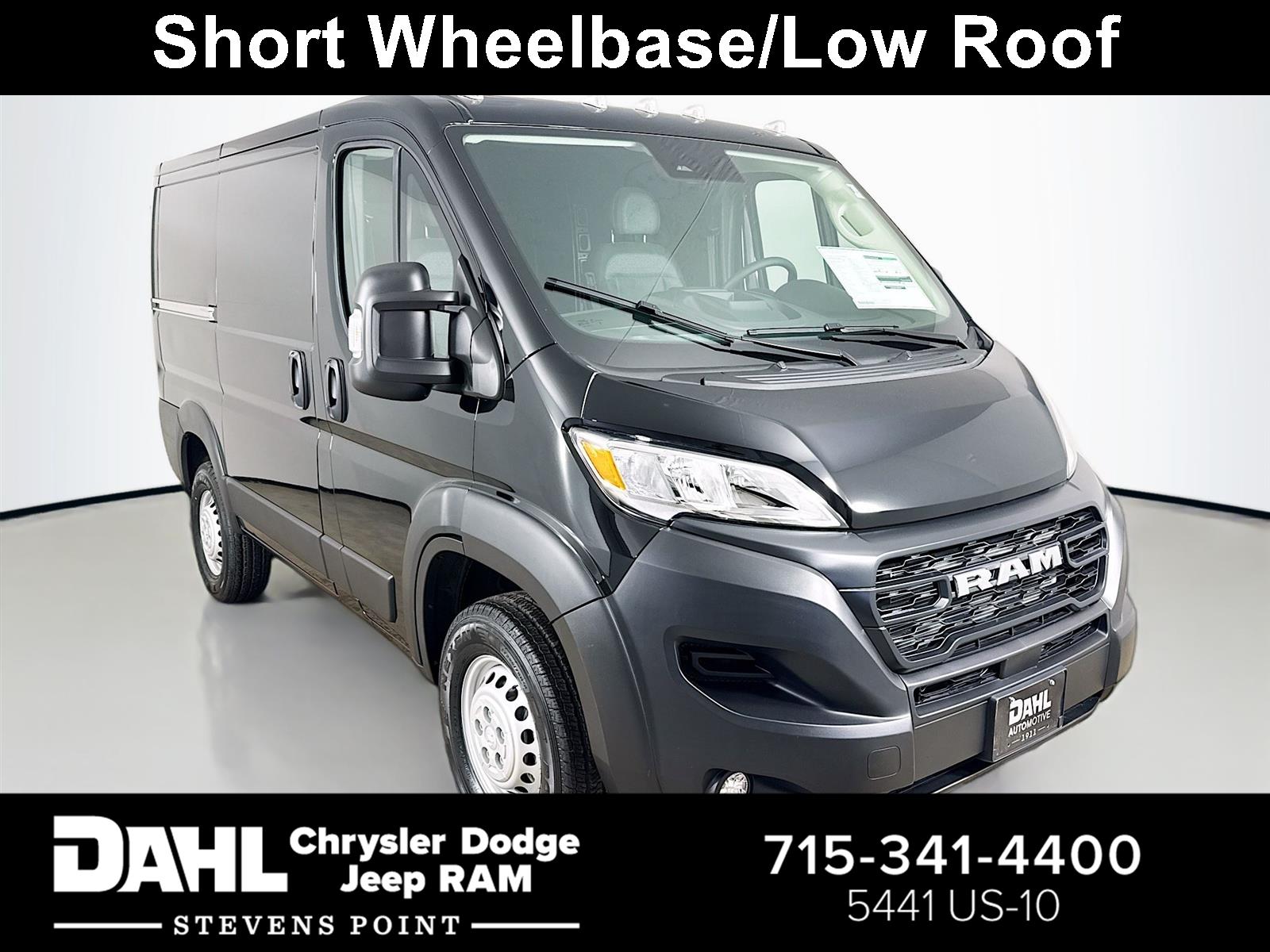 Black Clearcoat 2026 RAM ProMaster Van Front-Wheel Drive Automatic