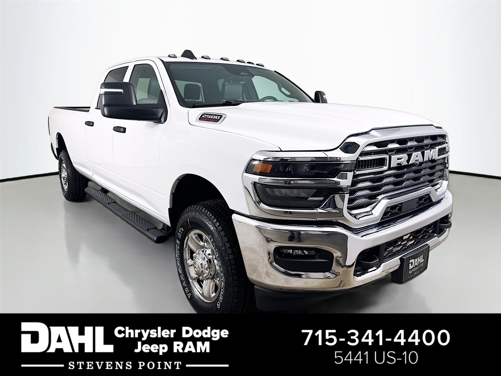 Bright White Clearcoat 2026 RAM 2500 Tradesman Crew Cab LB 4WD Pickup Truck Four-Wheel Drive 8-Speed Automatic