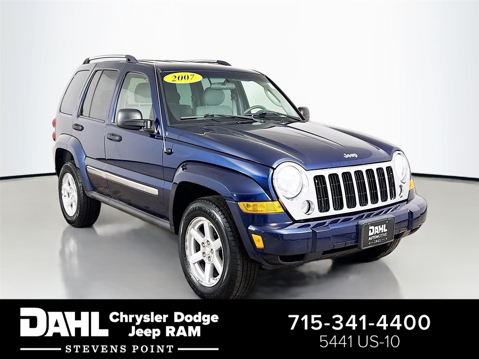 Midnight Blue Pearl 2007 Jeep Liberty Limited 4WD SUV / Crossover Four-Wheel Drive 4-Speed Automatic