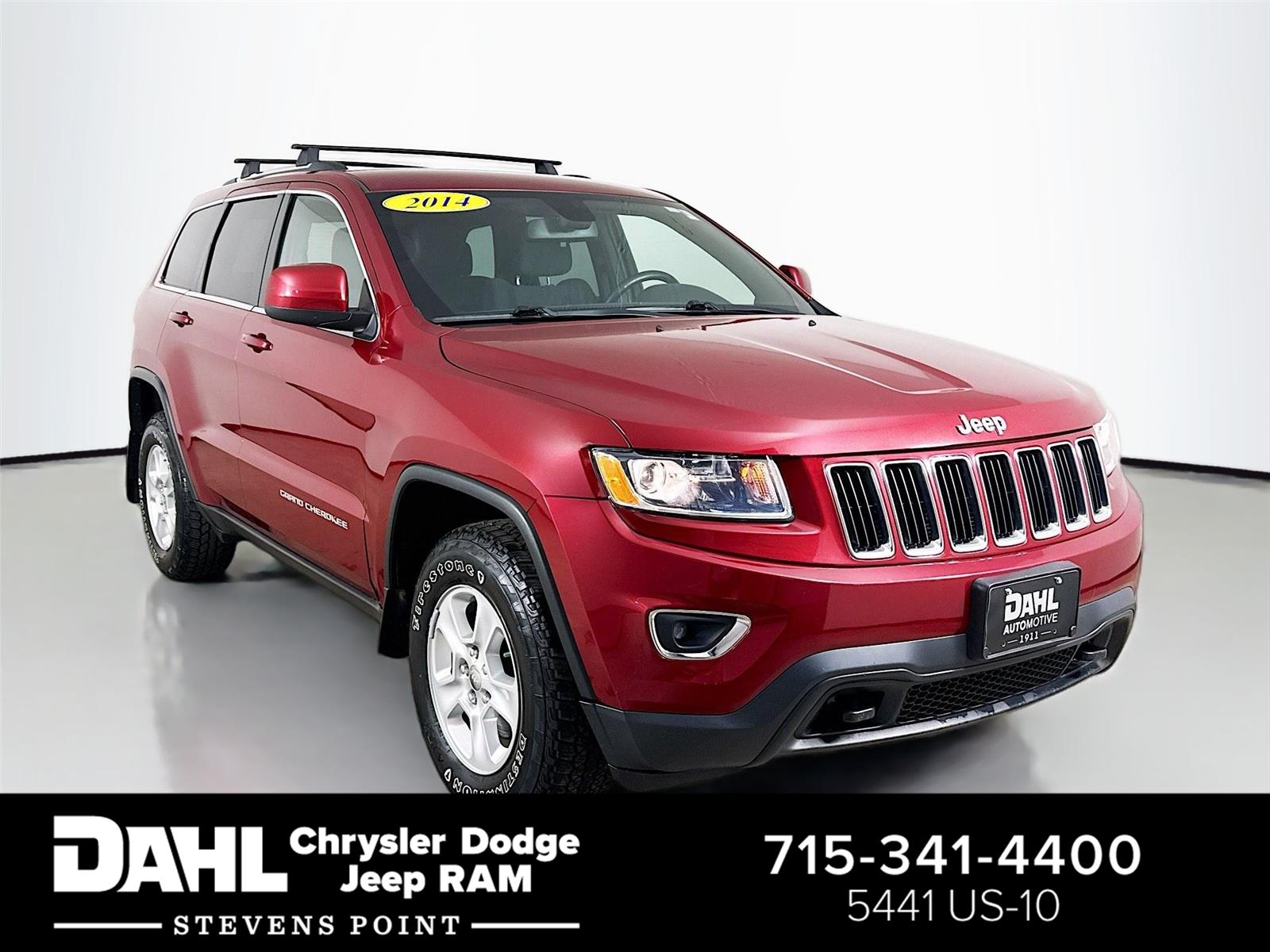 Deep Cherry Red Crystal Pearlcoat 2014 Jeep Grand Cherokee Laredo 4WD SUV / Crossover Four-Wheel Drive 8-Speed Automatic