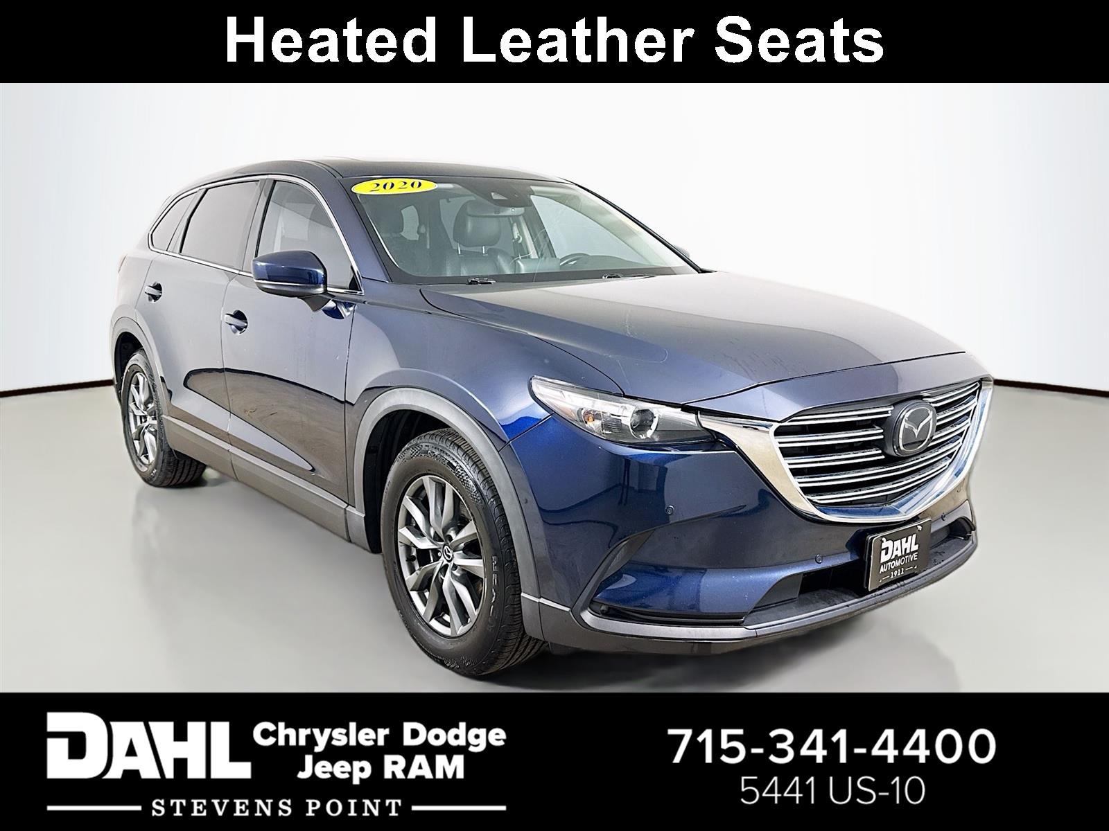Jet Black Mica 2020 Mazda CX-9 Touring AWD SUV / Crossover All-Wheel Drive Automatic