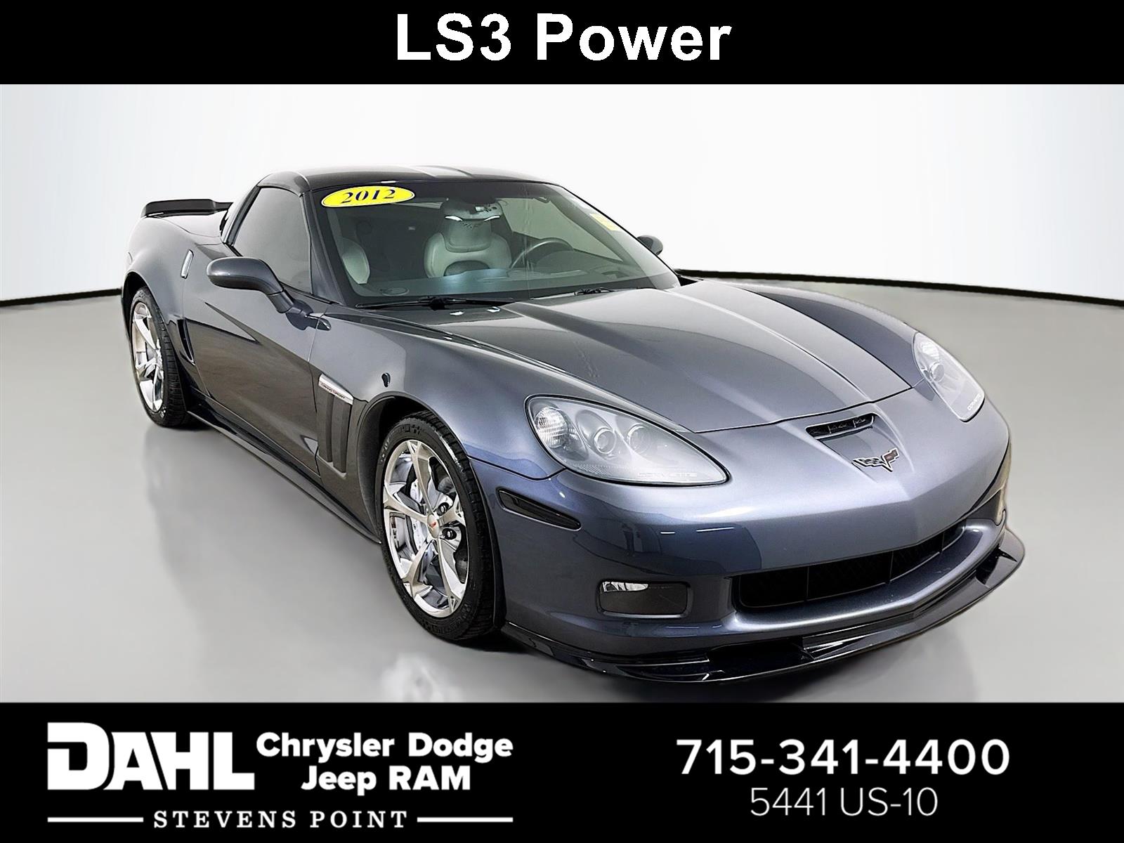  2012 Chevrolet Corvette Z16 Grand Sport 2LT Coupe RWD   