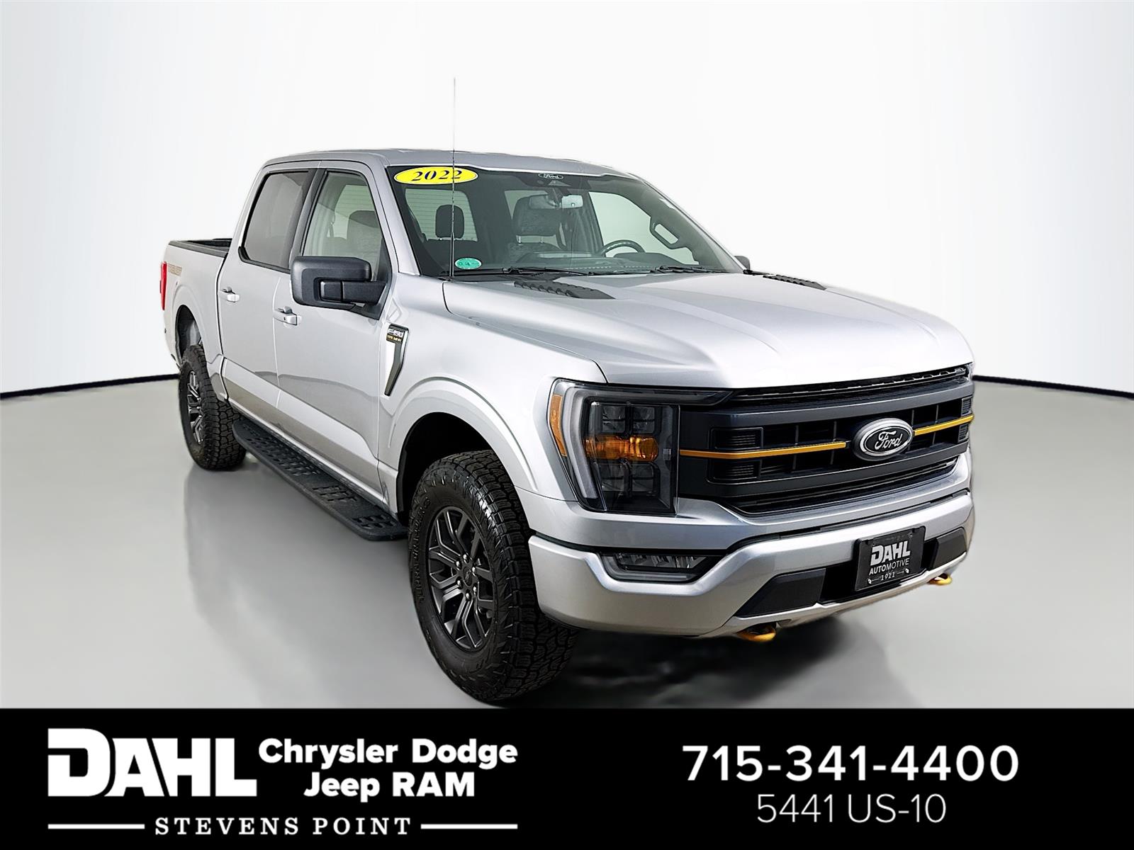 Iconic Silver Metallic 2022 Ford F-150 Tremor SuperCrew 4WD Pickup Truck Four-Wheel Drive Automatic