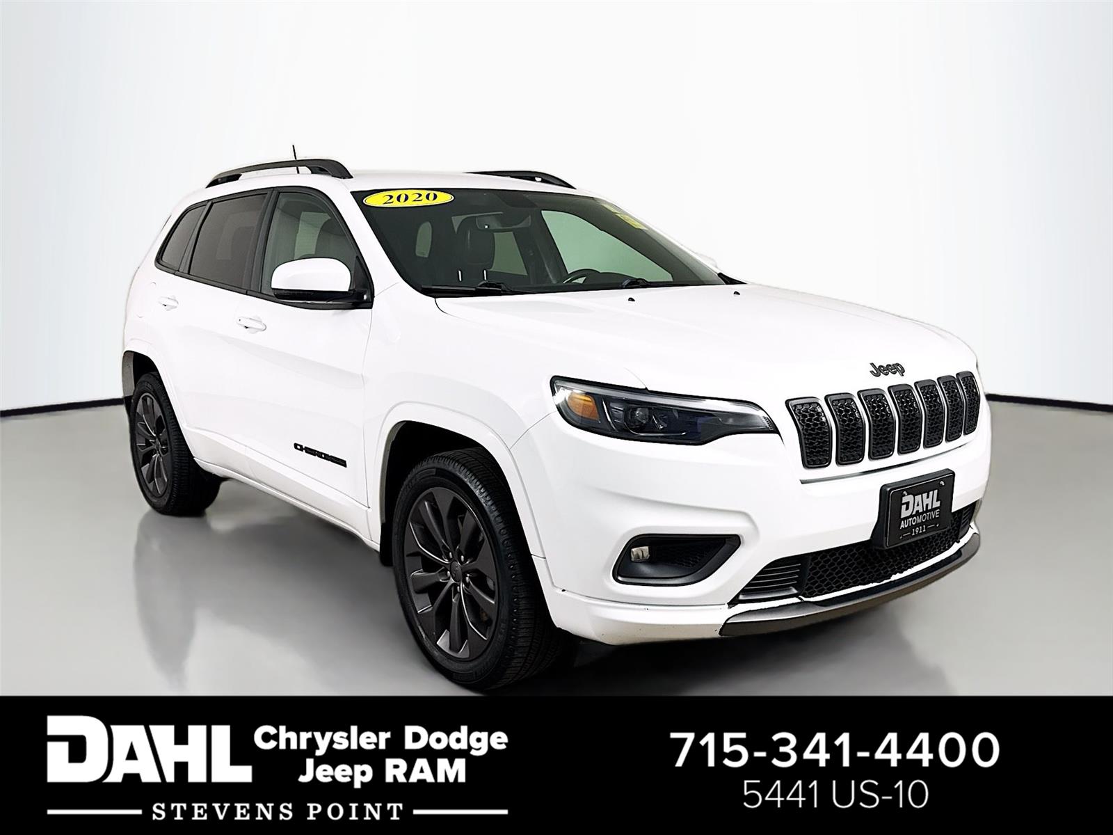 Bright White Clearcoat 2020 Jeep Cherokee SUV / Crossover Four-Wheel Drive 9-Speed Automatic