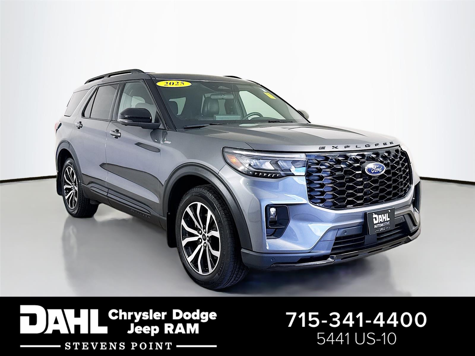 Carbonized Gray Metallic 2025 Ford Explorer SUV / Crossover All-Wheel Drive Automatic