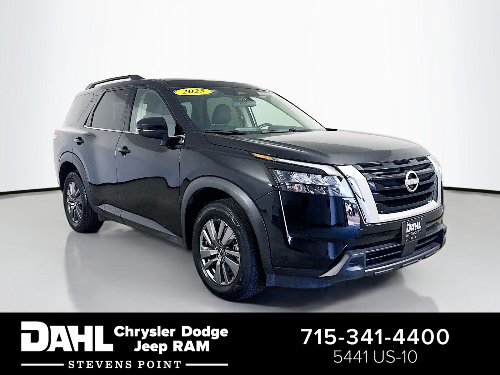 Super Black 2025 Nissan Pathfinder SUV / Crossover All-Wheel Drive Automatic
