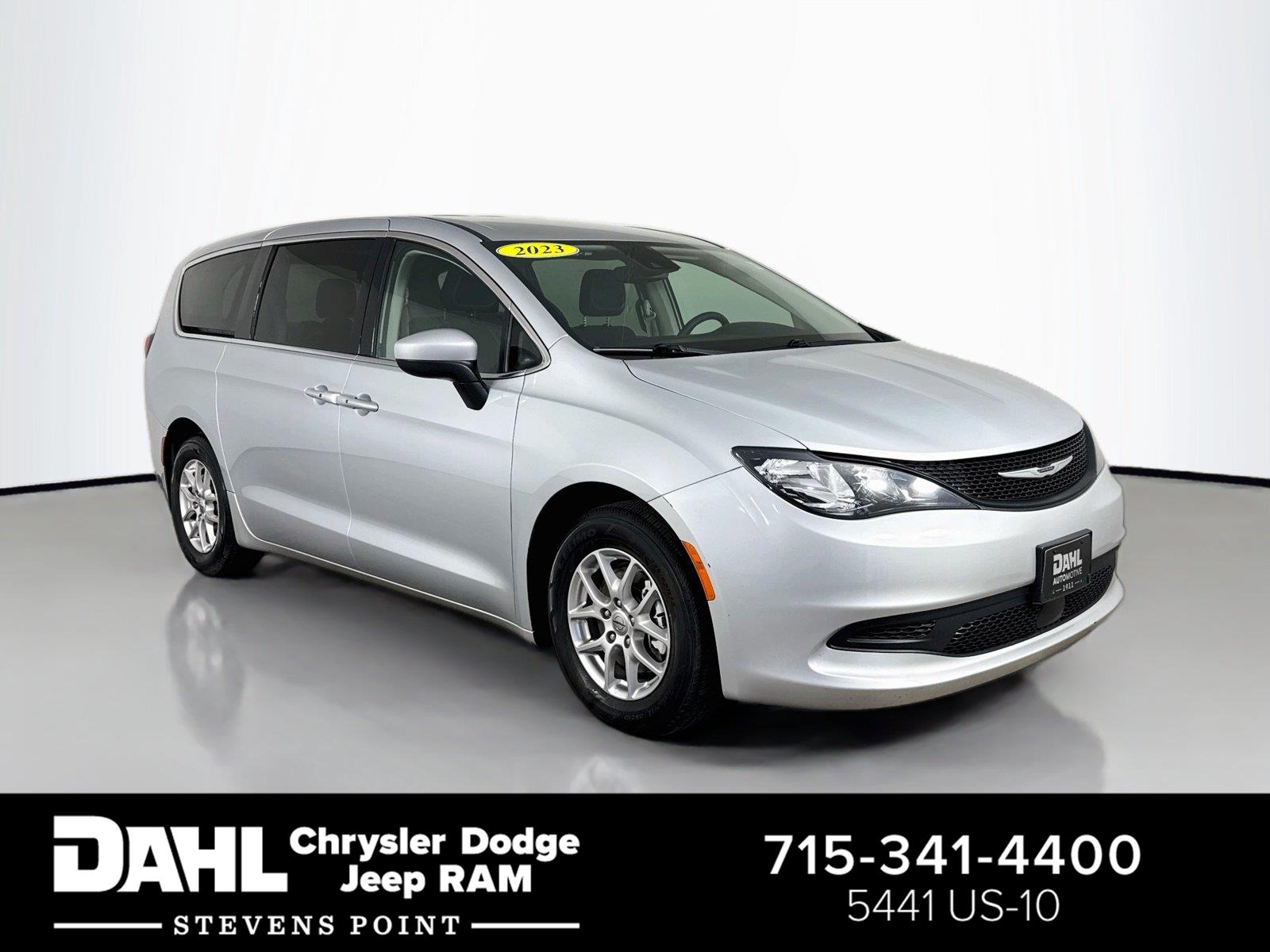 Silver Mist Clearcoat 2023 Chrysler Voyager Minivan Front-Wheel Drive 9-Speed Automatic
