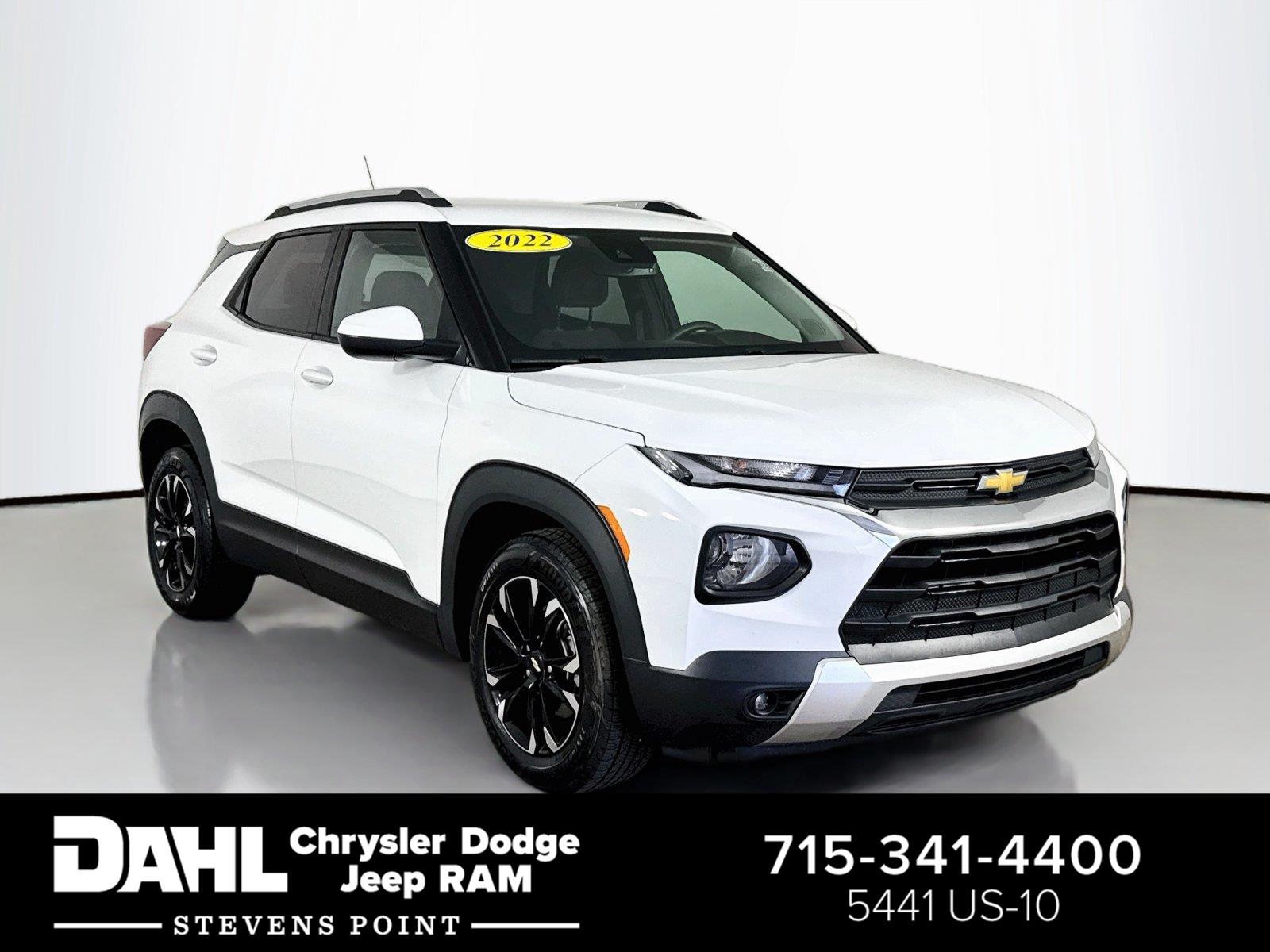 Summit White 2022 Chevrolet Trailblazer SUV / Crossover Front-Wheel Drive Continuously Variable Transmission