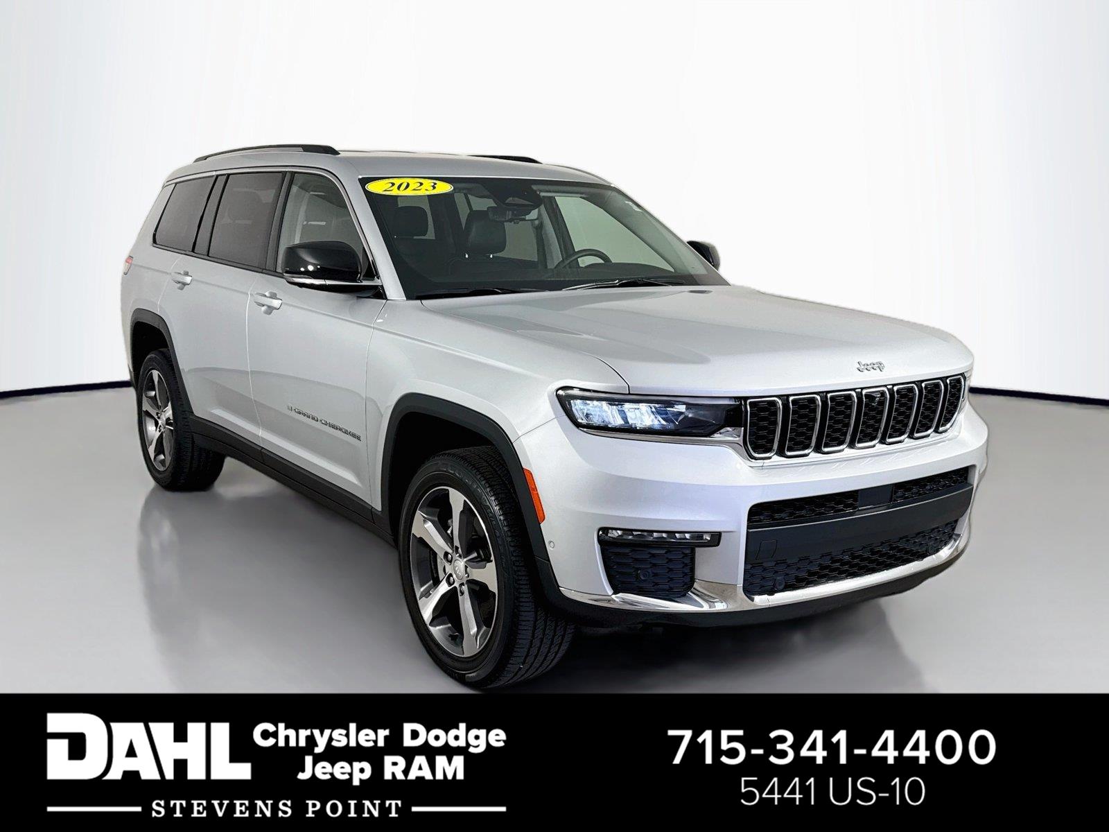 Silver Zynith 2023 Jeep Grand Cherokee L SUV / Crossover Four-Wheel Drive 8-Speed Automatic