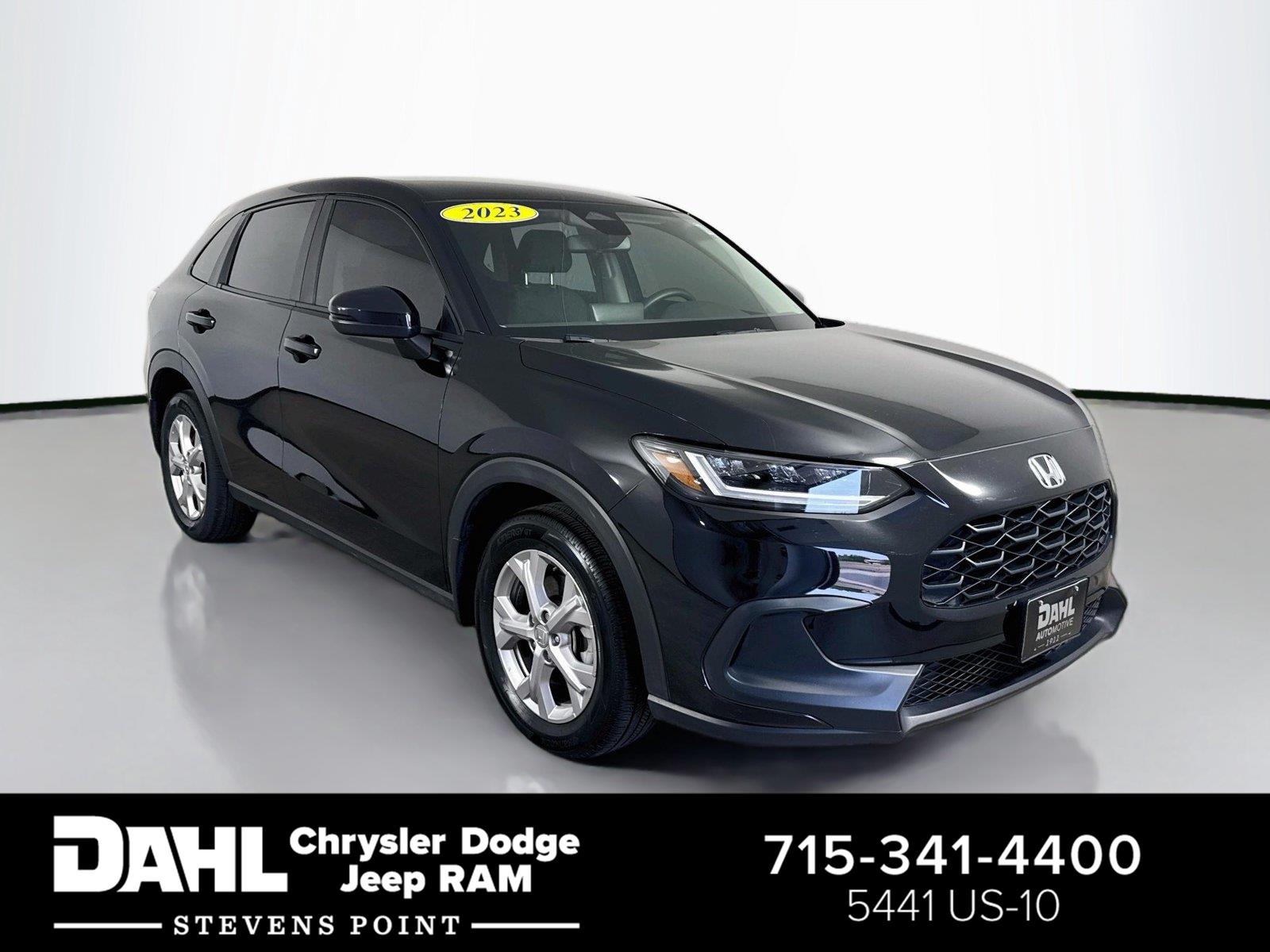 Crystal Black Pearl 2023 Honda HR-V SUV / Crossover All-Wheel Drive Continuously Variable Transmission