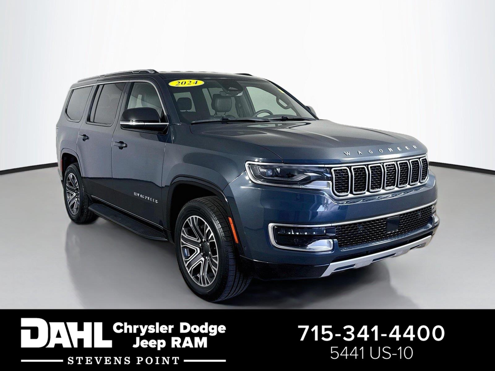 Baltic Gray Metallic Clearcoat 2024 Jeep Wagoneer SUV / Crossover Four-Wheel Drive 8-Speed Automatic