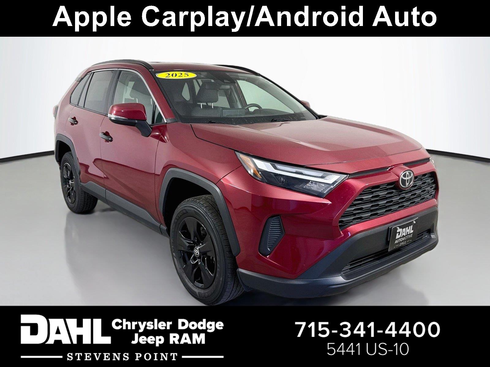 Red (Ruby Flare Pearl) 2025 Toyota RAV4 SUV / Crossover All-Wheel Drive Automatic