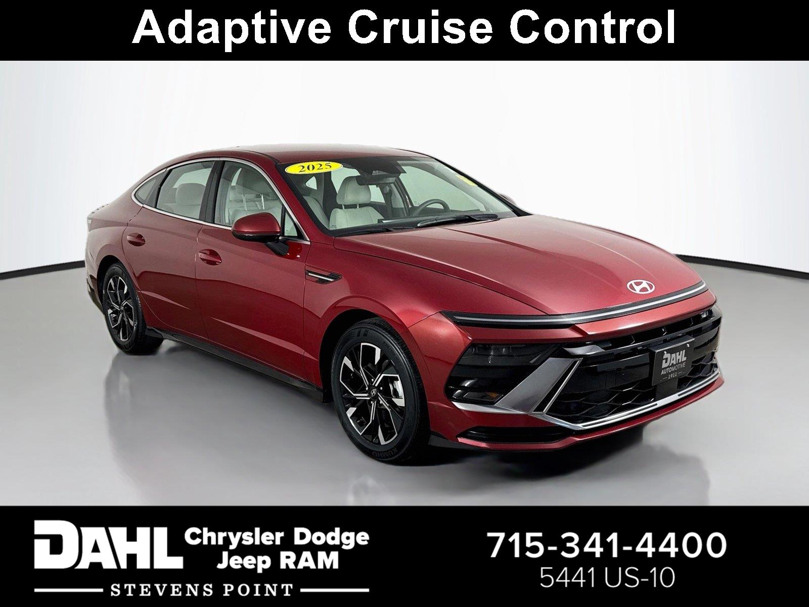 Ultimate red 2025 Hyundai Sonata Sedan Front-Wheel Drive Automatic