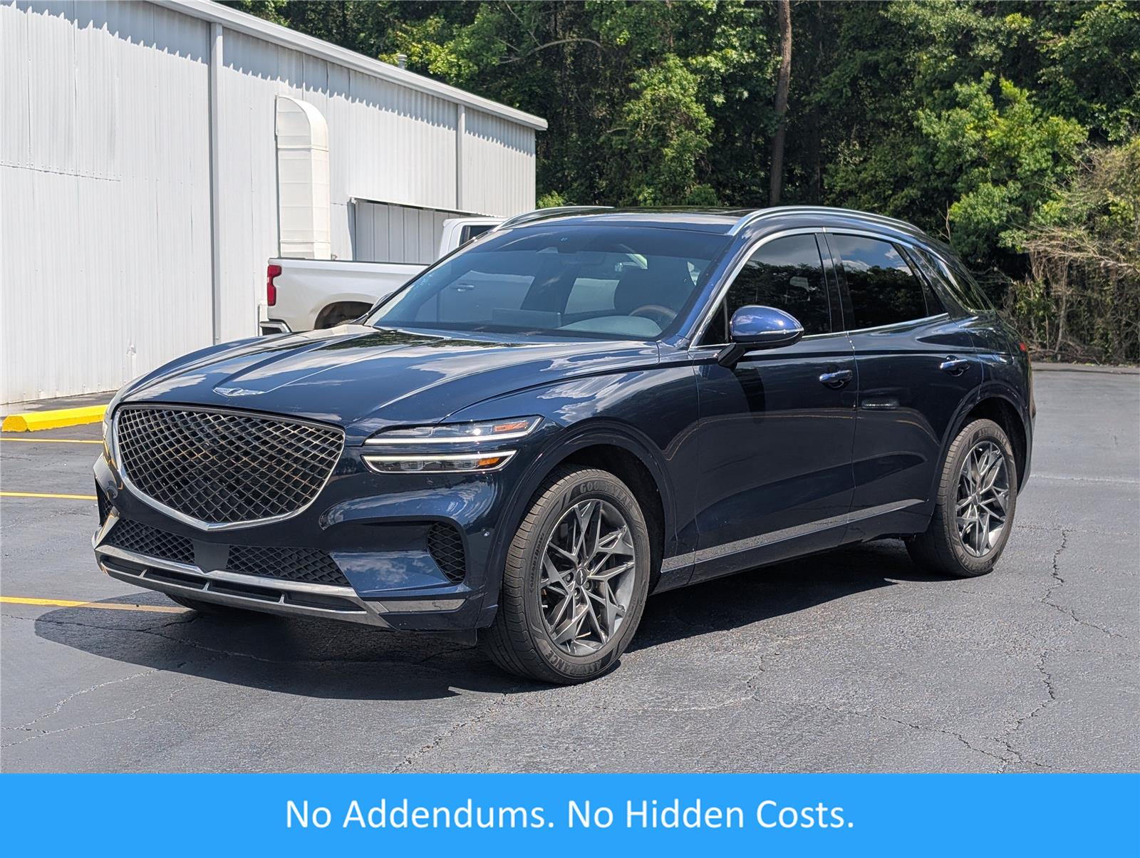 Adriatic Blue 2022 Genesis GV70 2.5T AWD SUV / Crossover All-Wheel Drive Automatic