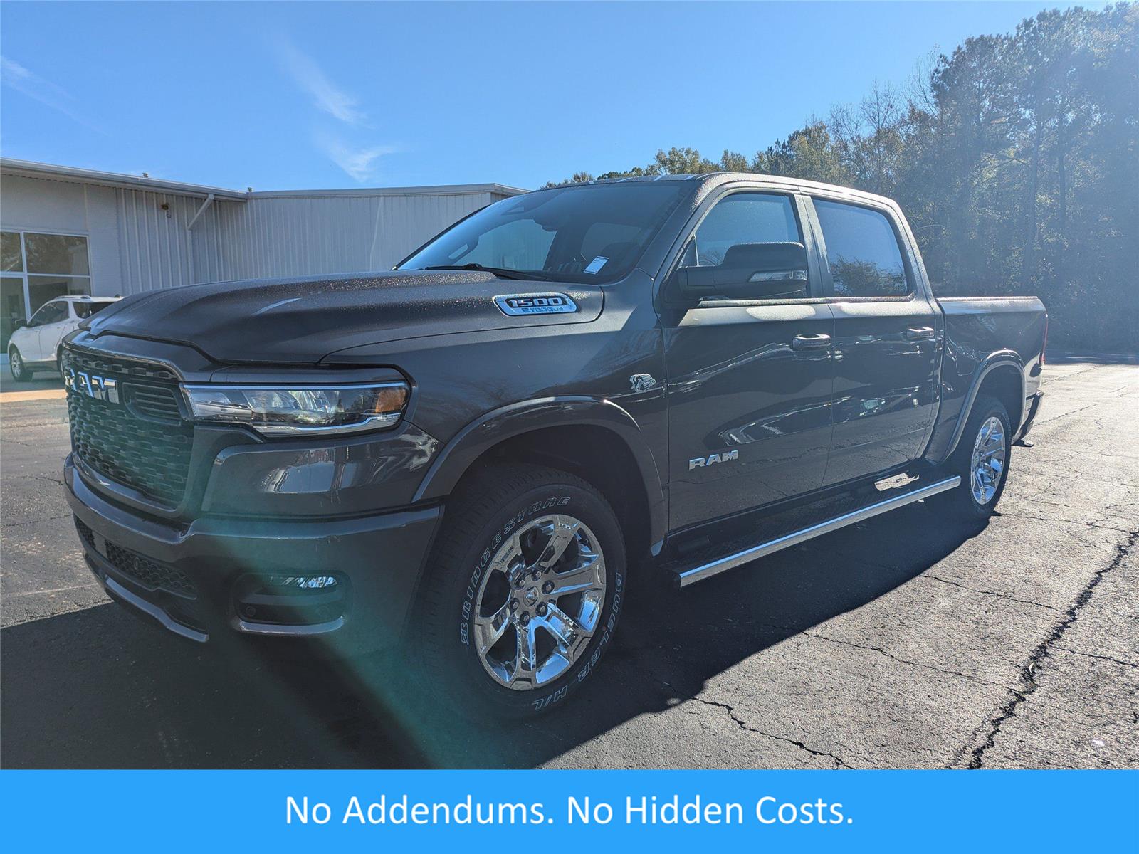 Gray (Granite Crystal Metallic Clearcoat) 2026 RAM 1500 Big Horn Crew Cab 4WD Pickup Truck Four-Wheel Drive 8-Speed Automatic