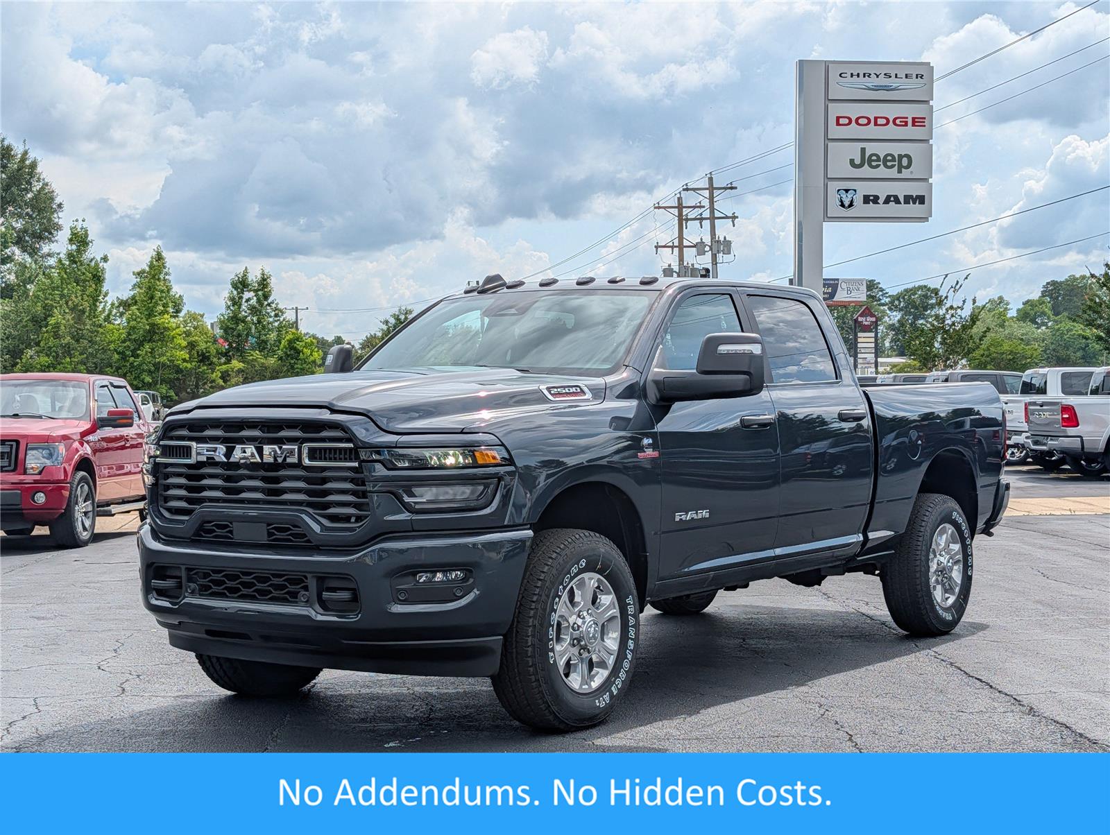 Forged Blue Metallic 2026 RAM 2500 Big Horn Crew Cab 4WD Pickup Truck Four-Wheel Drive 8-Speed Automatic