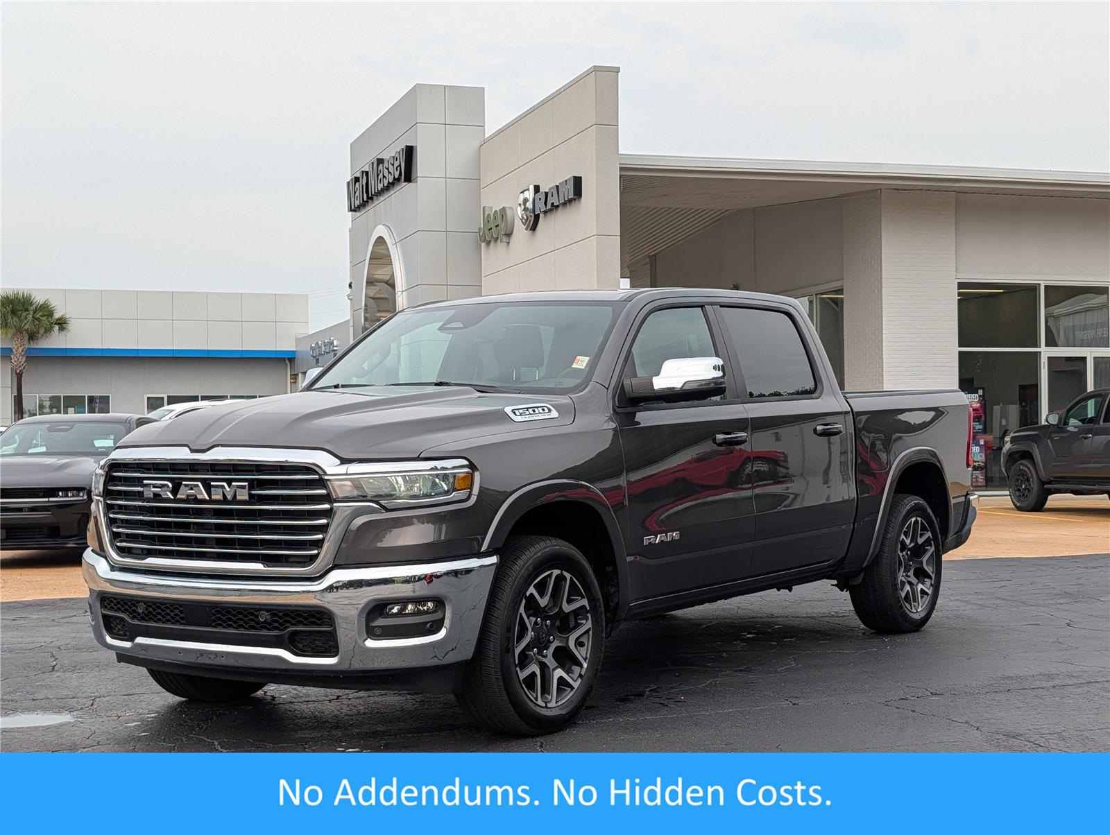 Gray 2026 RAM 1500 Pickup Truck Four-Wheel Drive