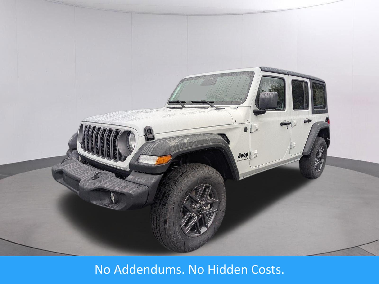 Bright White Clearcoat 2026 Jeep Wrangler SUV / Crossover Four-Wheel Drive 8-Speed Automatic