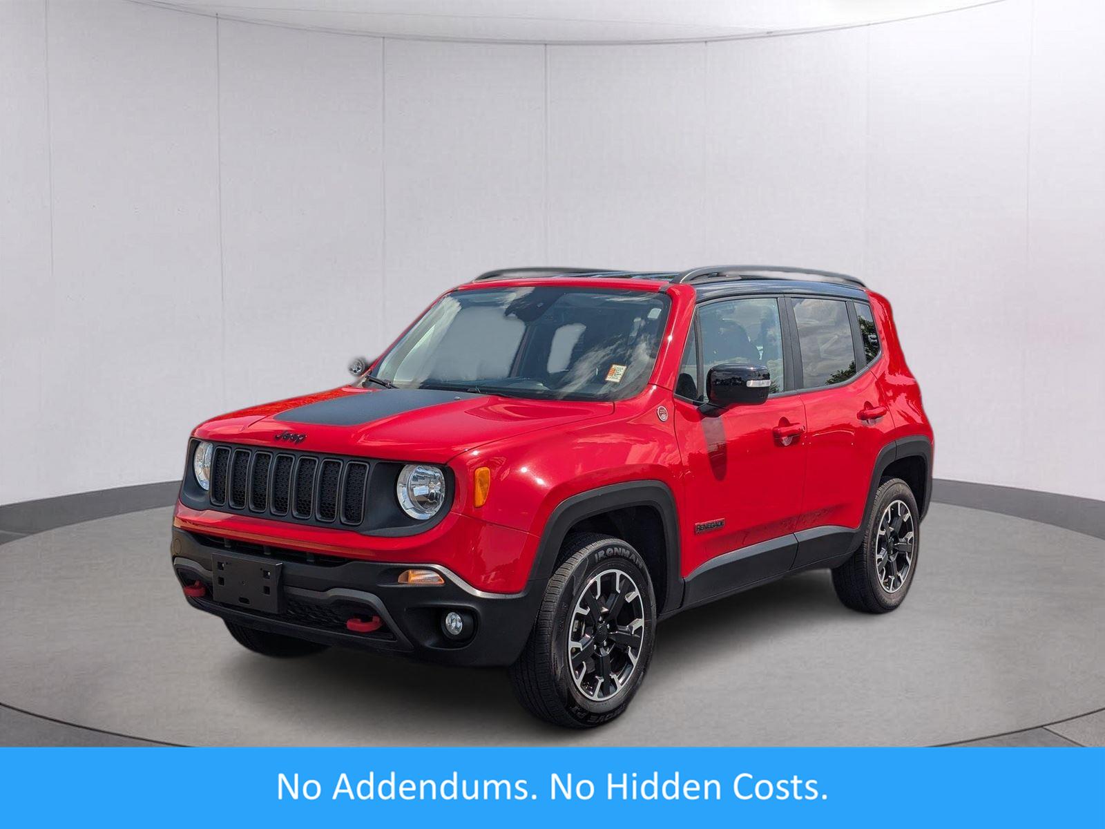 Colorado Red Clearcoat 2023 Jeep Renegade SUV / Crossover Four-Wheel Drive 9-Speed Automatic