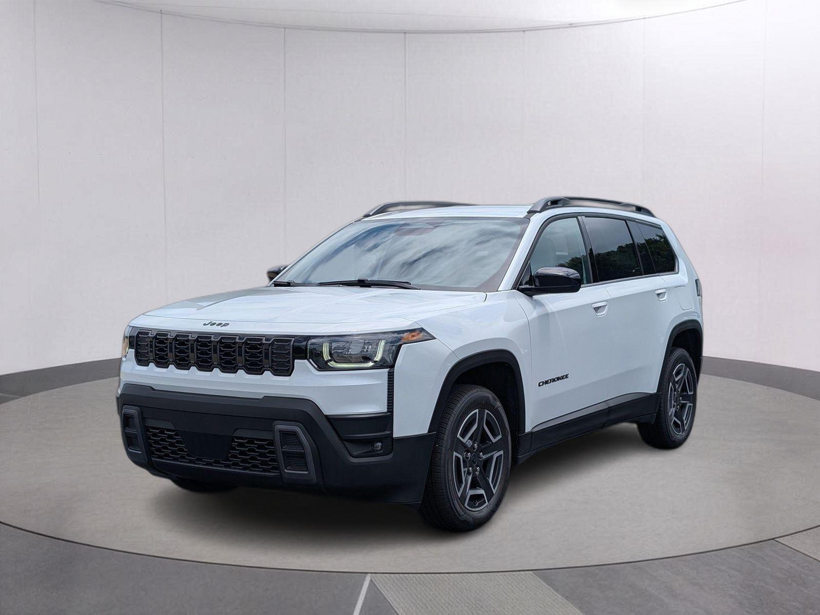 Bright White Clearcoat 2026 Jeep Cherokee SUV / Crossover Four-Wheel Drive Automatic