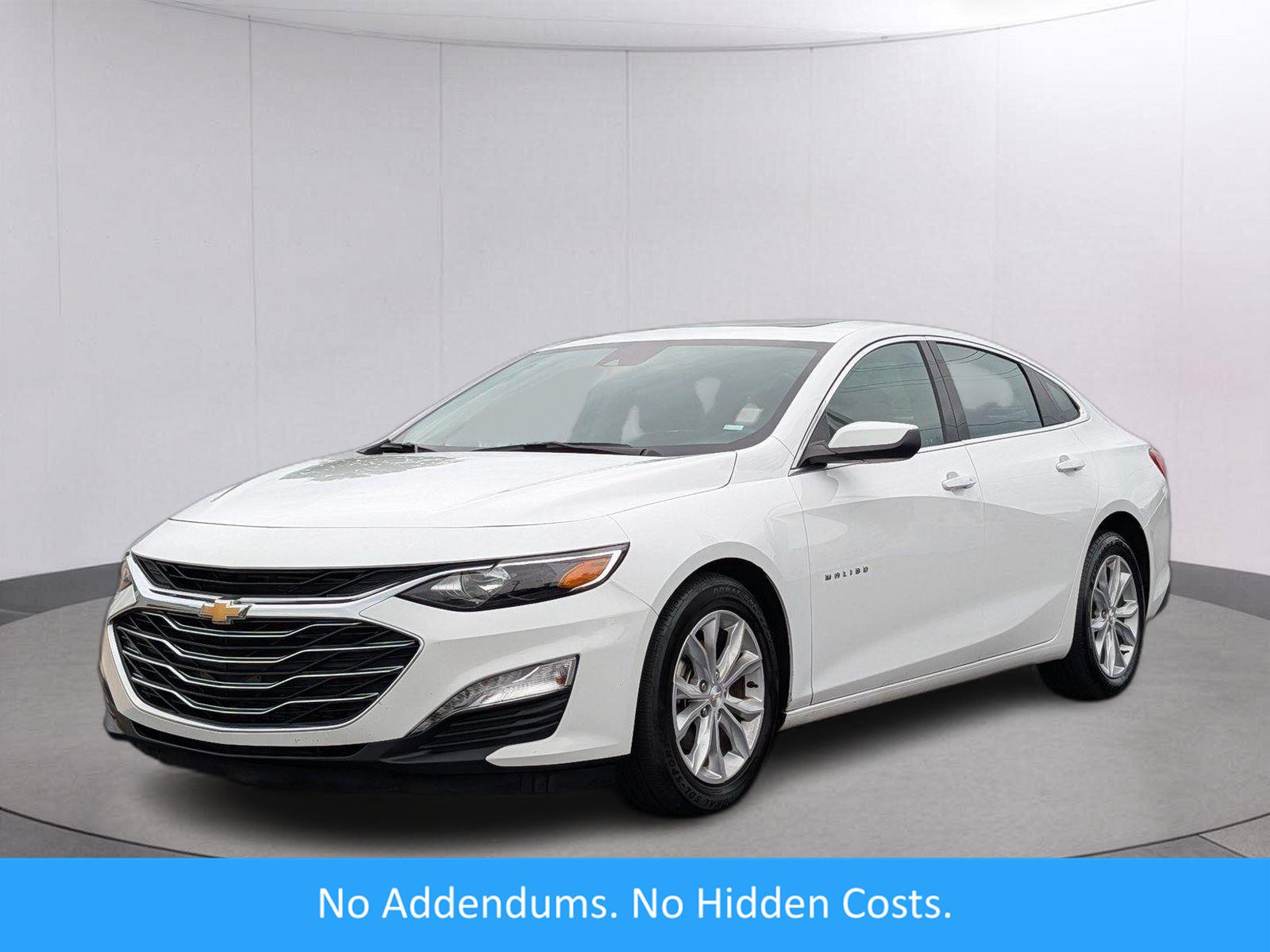 Summit White 2024 Chevrolet Malibu Sedan Front-Wheel Drive Continuously Variable Transmission