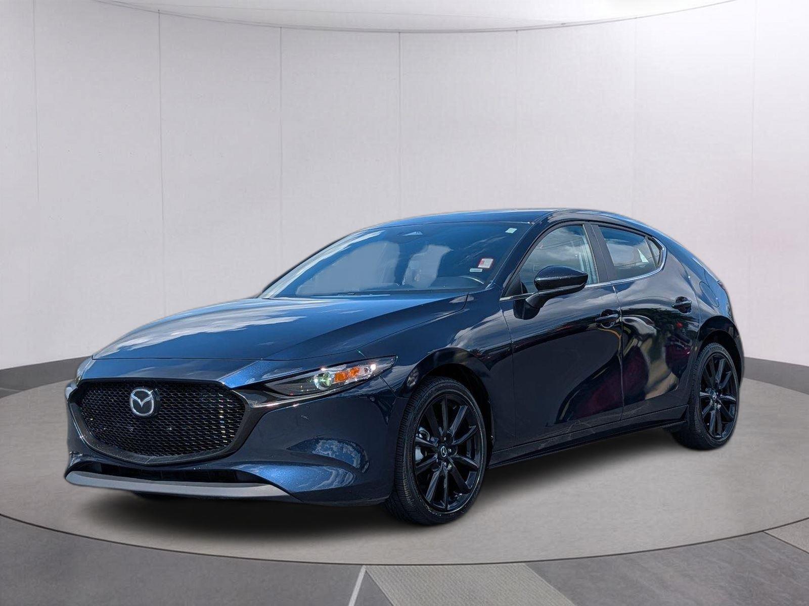 Deep Crystal Blue Mica 2025 Mazda MAZDA3 Hatchback Front-Wheel Drive Automatic