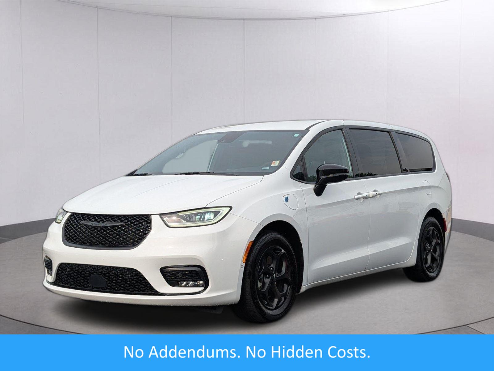 Bright White Clearcoat 2024 Chrysler Pacifica Hybrid Minivan Front-Wheel Drive Automatic
